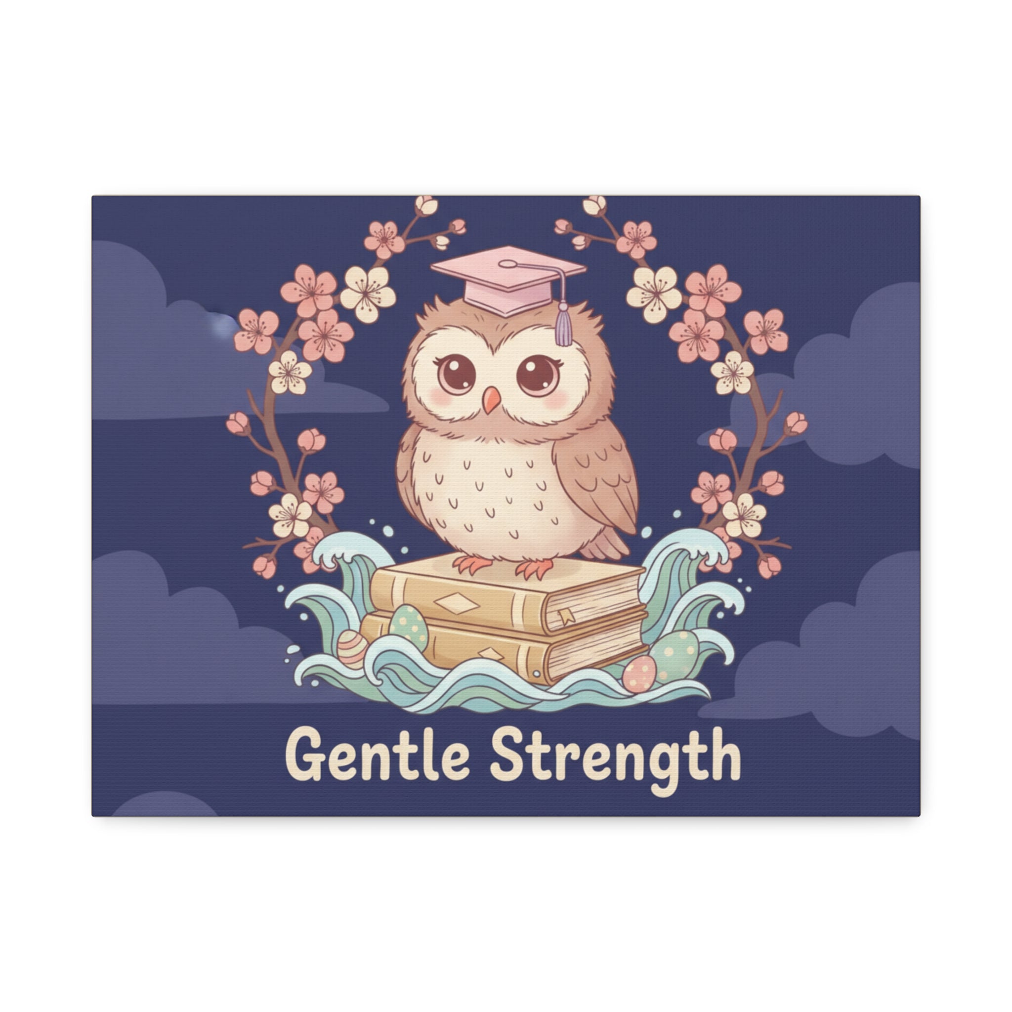 Owl Canvas Print – Gentle Strength