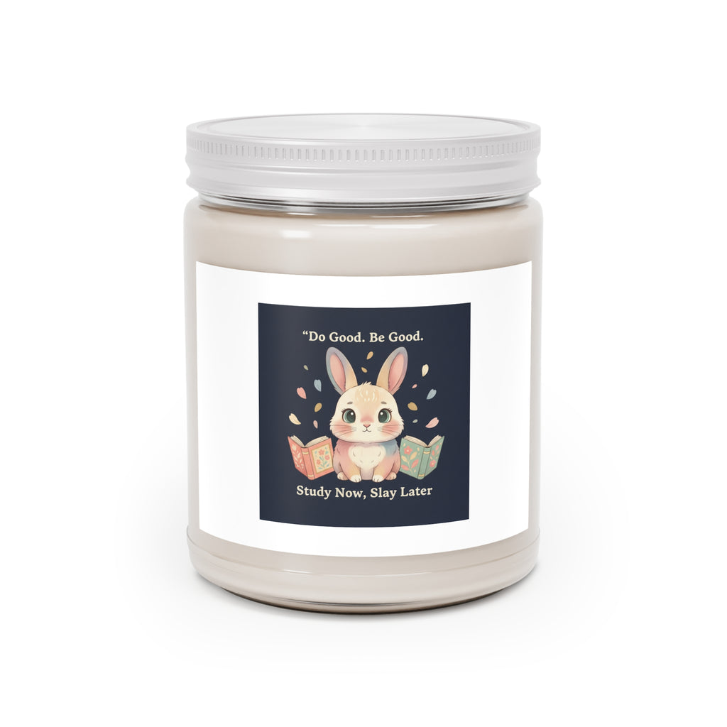 Bunny Scented Candle – Do Good Be Good Study Now Slay Later