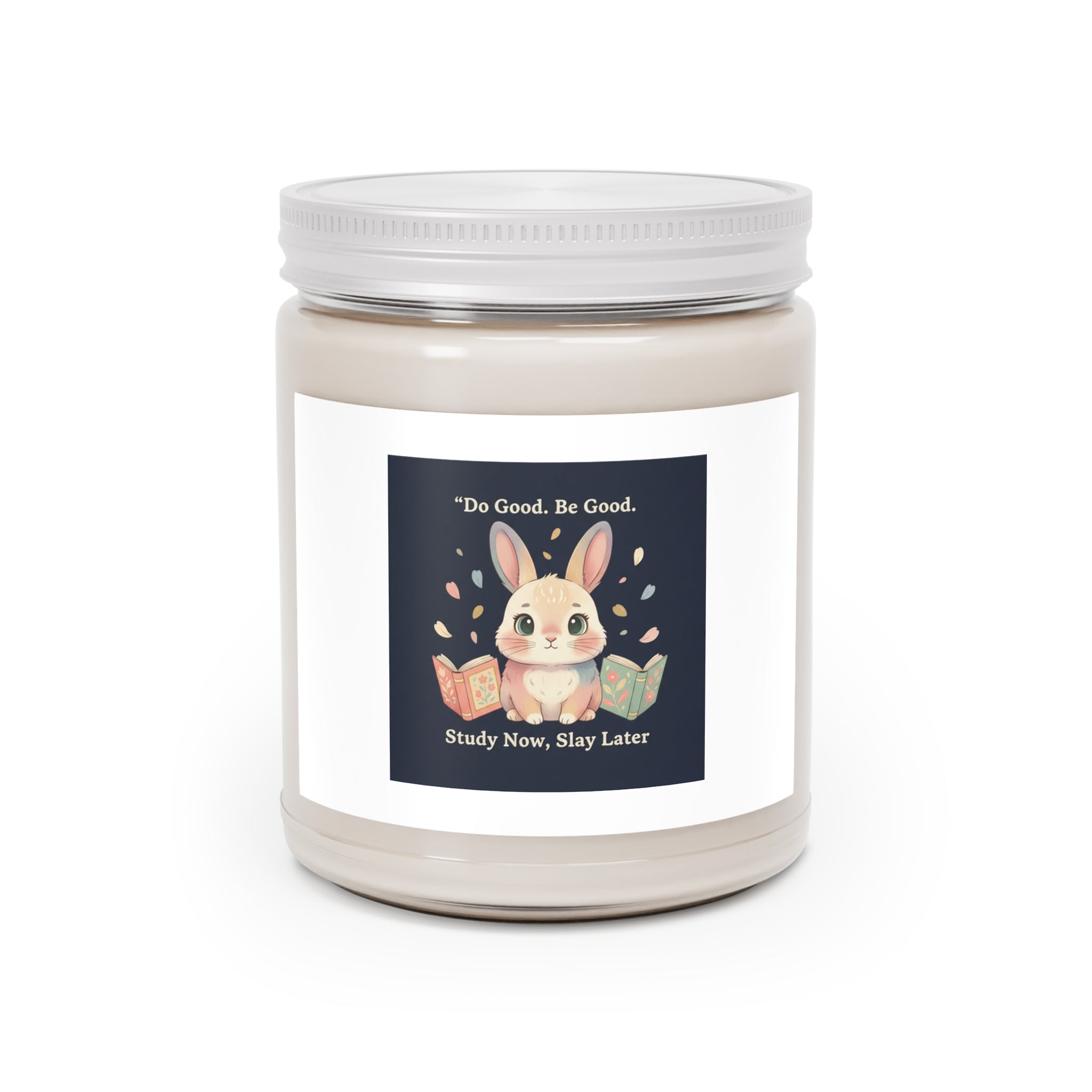 Bunny Scented Candle – Do Good Be Good Study Now Slay Later