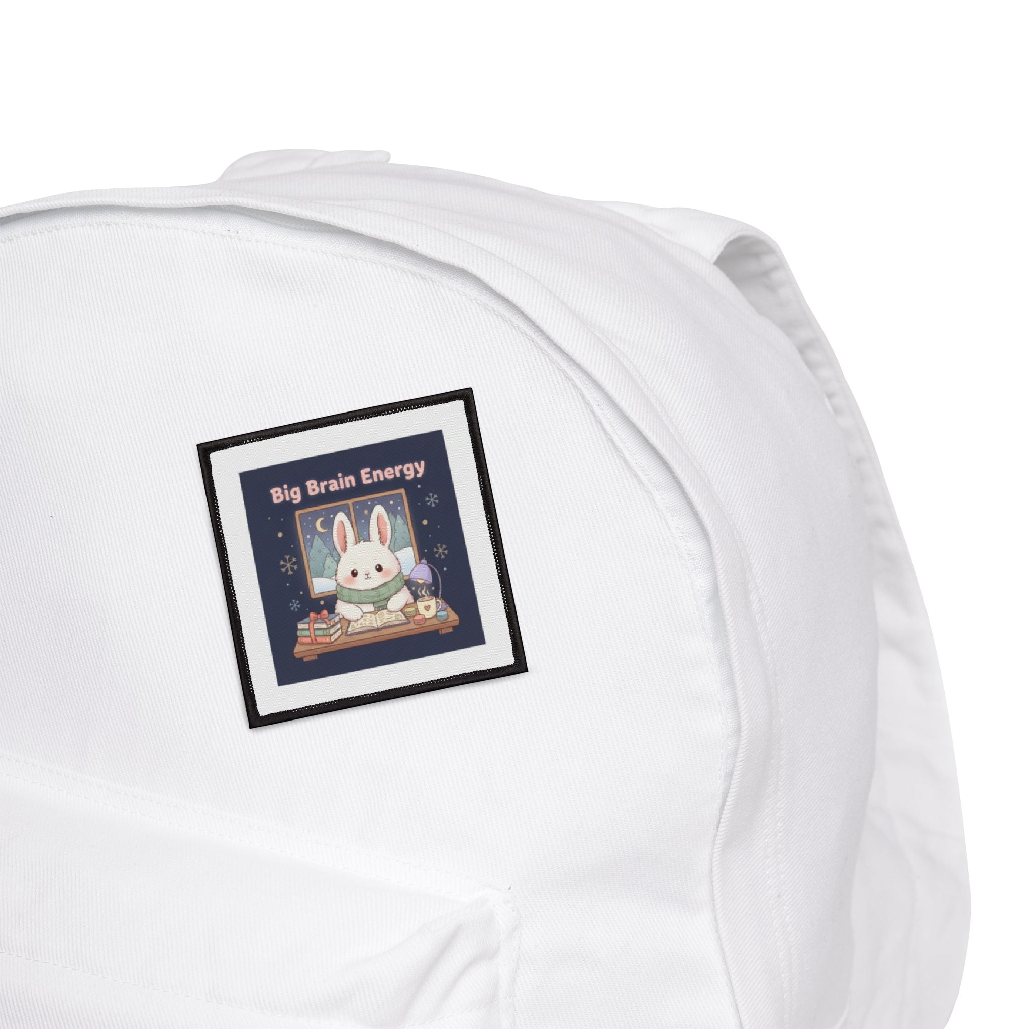 Bunny Iron-On Patch – Big Brain Energy