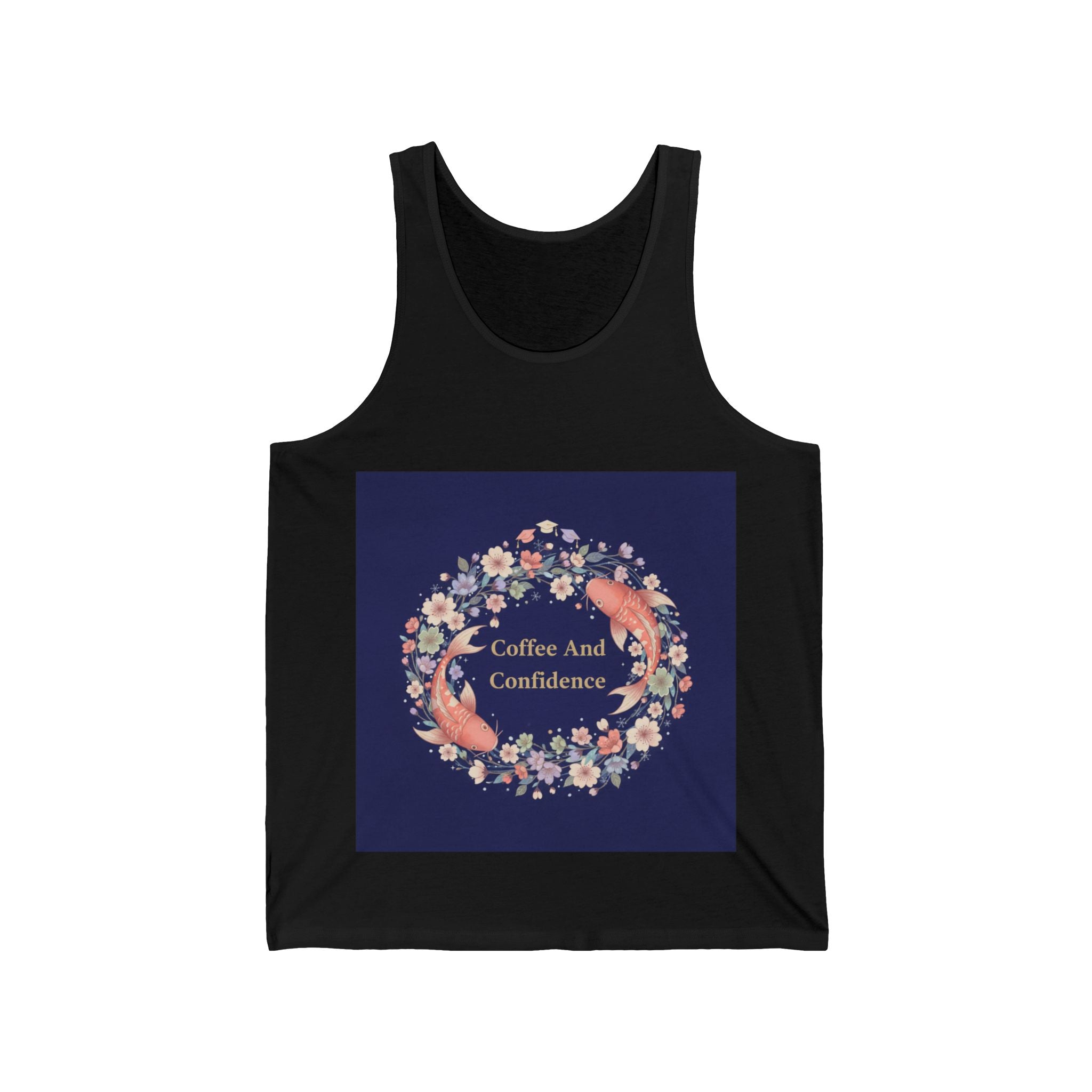 Bear Tank Top – Coffee and Confidence