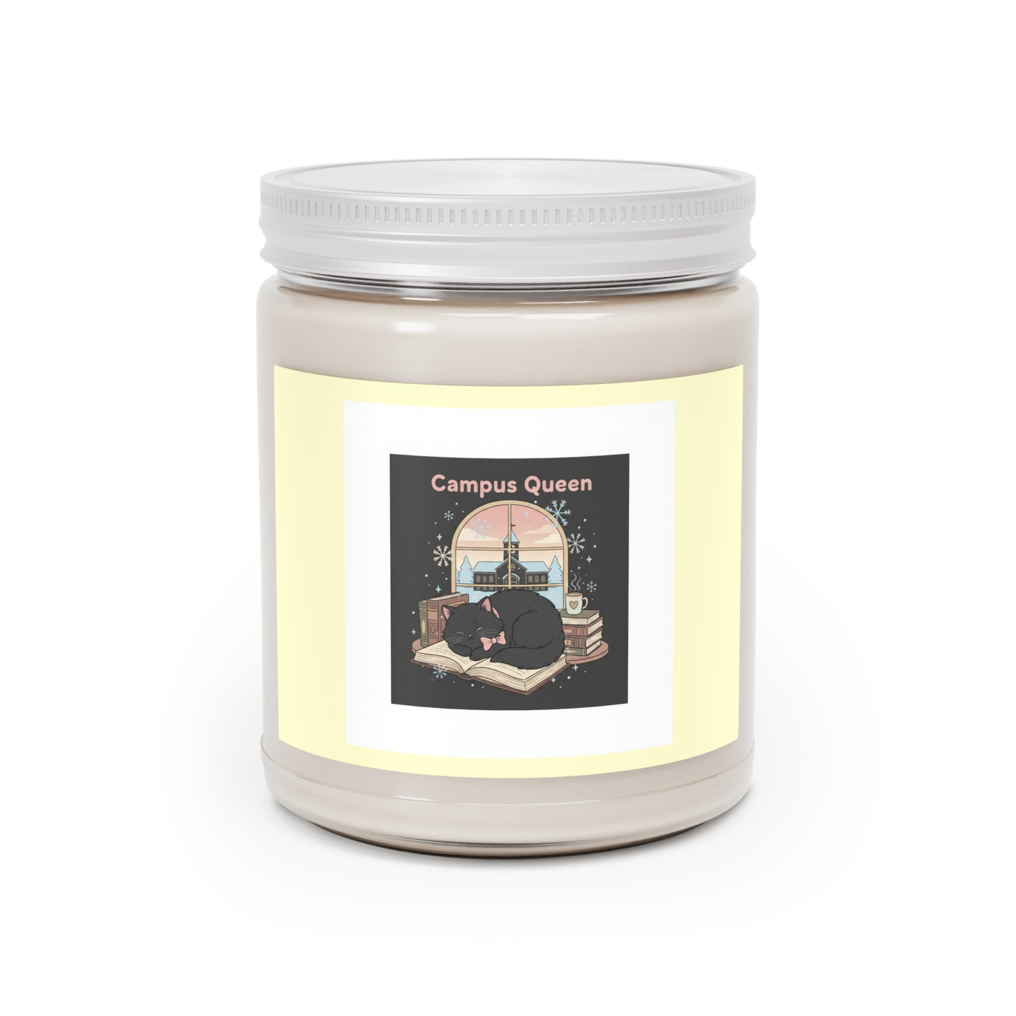Black Cat Scented Candle – Campus Queen