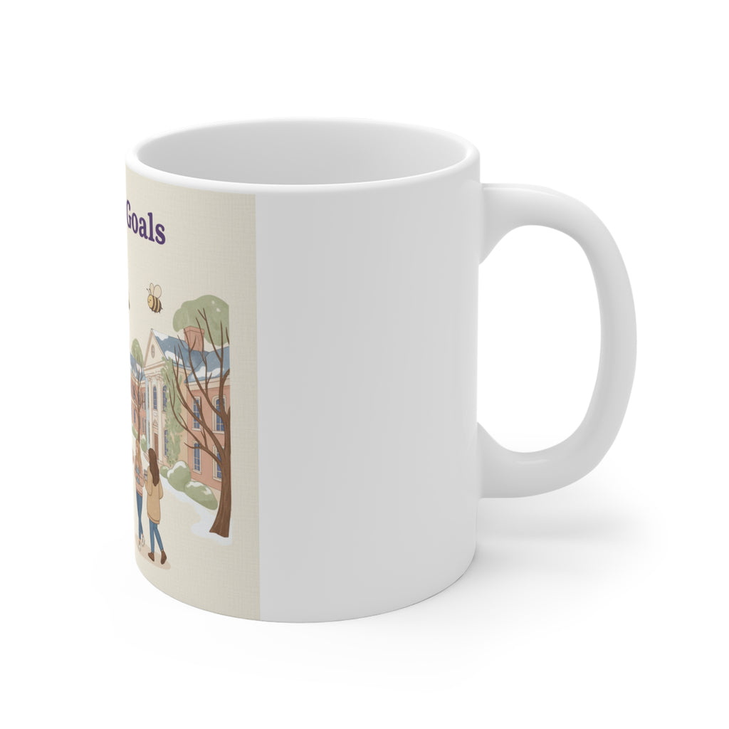 Goals On Goals Bees Mug 11oz