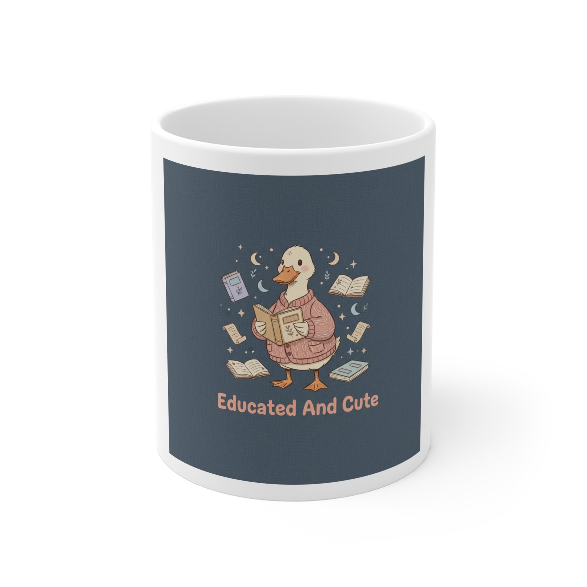 educated and cute Mug 11oz