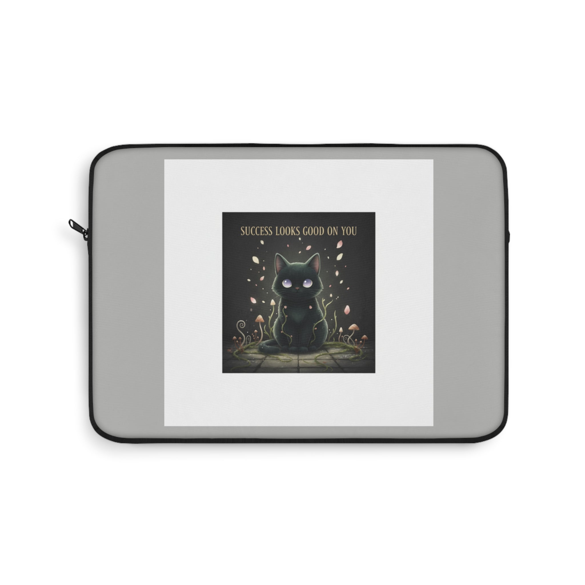 Black Cat Laptop Sleeve – Success Looks Good on You