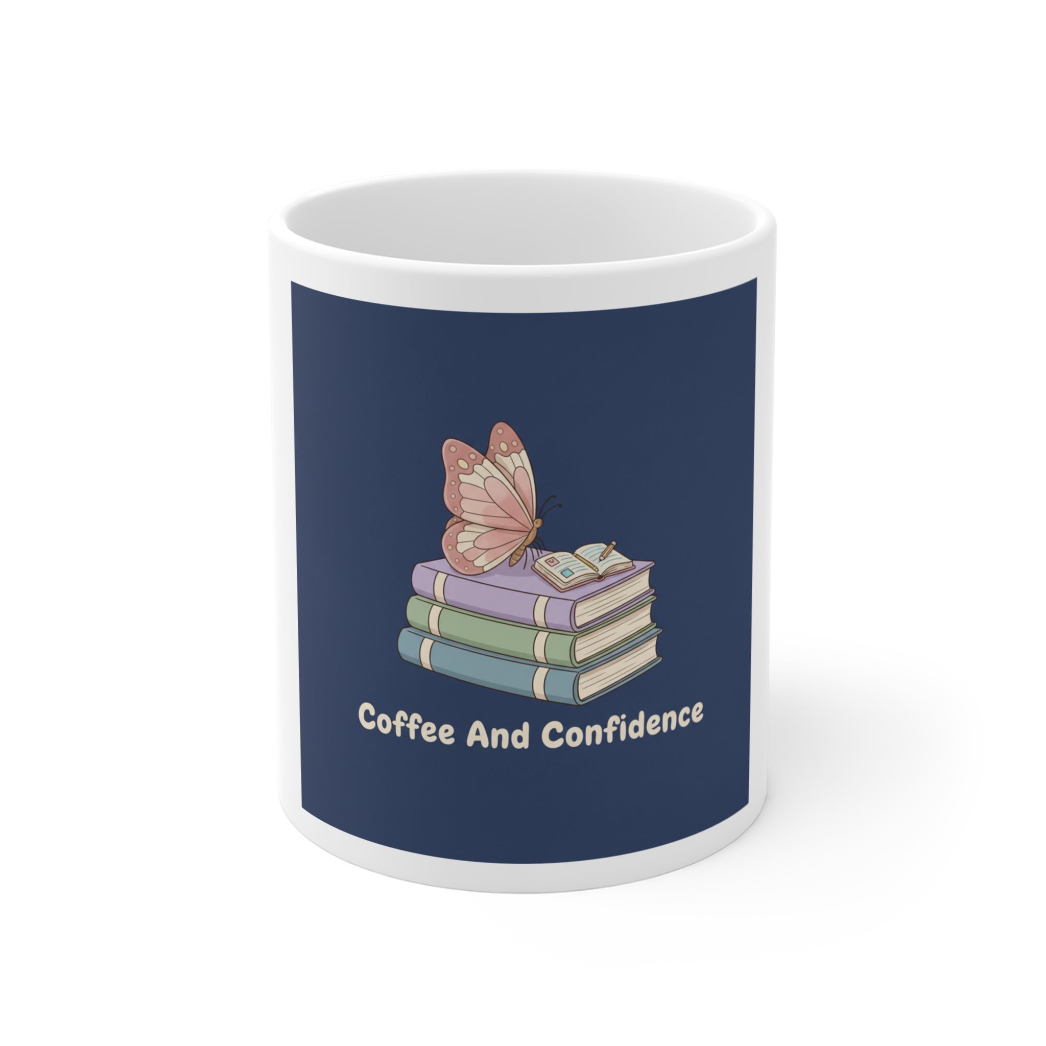 Bunny Mug 11oz – Coffee and Confidence