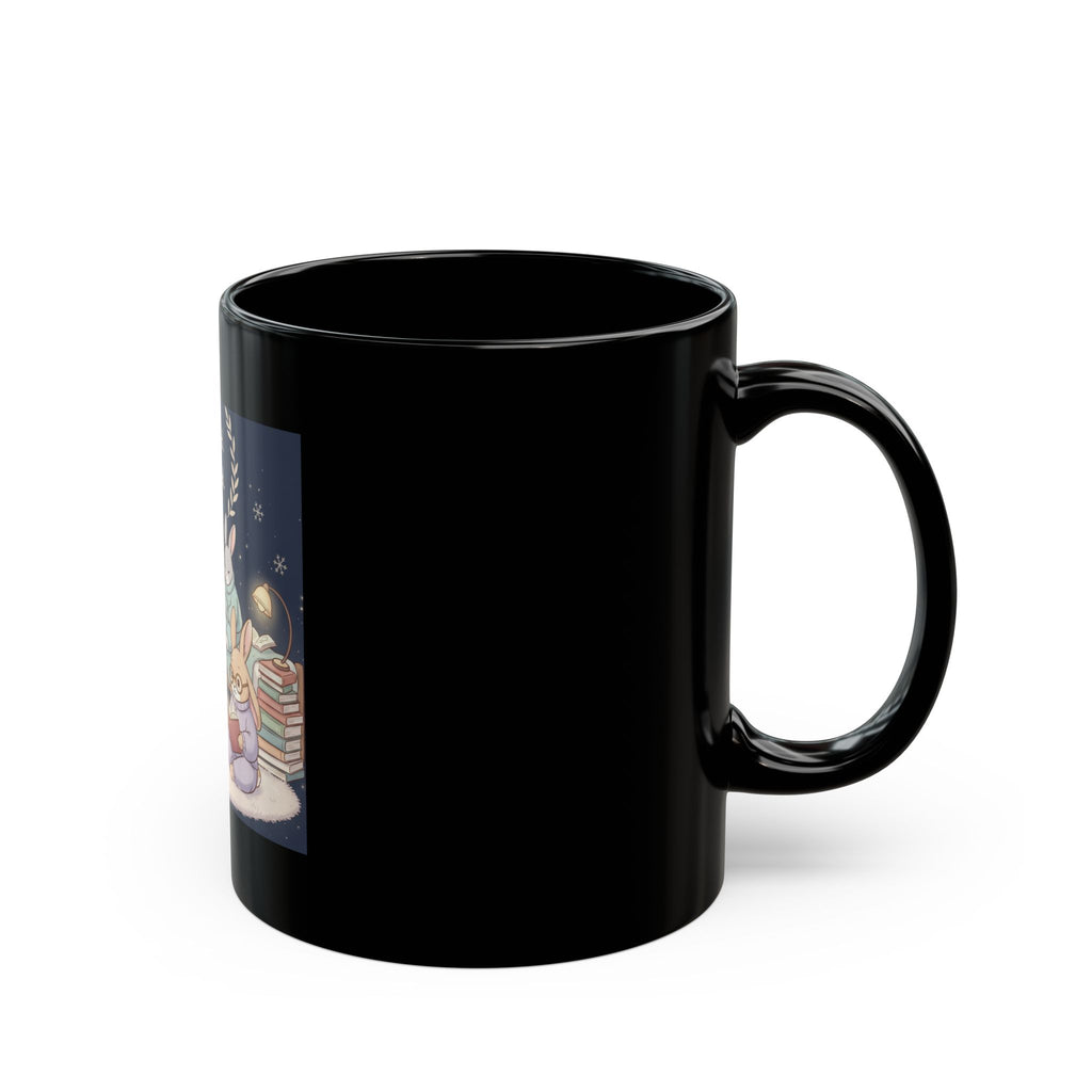 Bunny Black Mug 11oz – Do Good Be Good