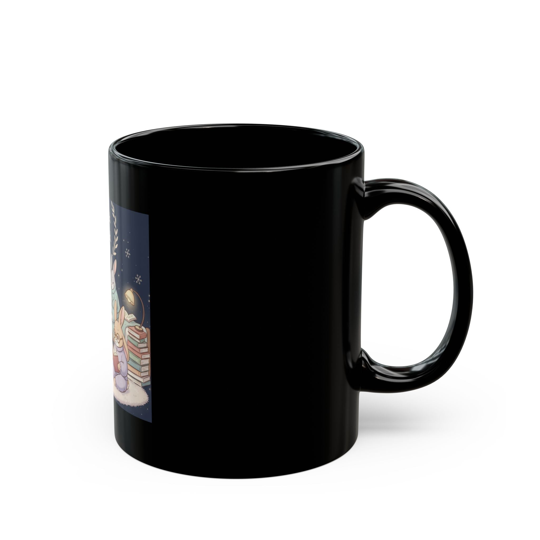 Bunny Black Mug 11oz – Do Good Be Good