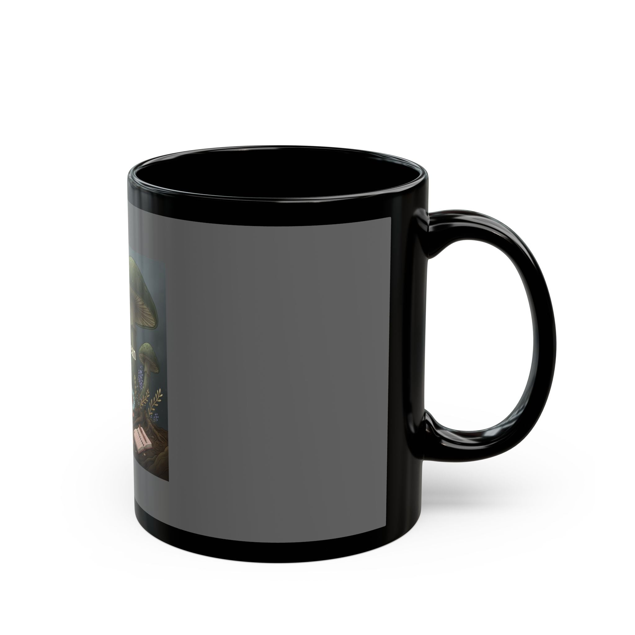 Fox Black Mug 11oz – Soft Doesnt Mean Weak