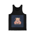 Educated And Cute Bear Tank Top