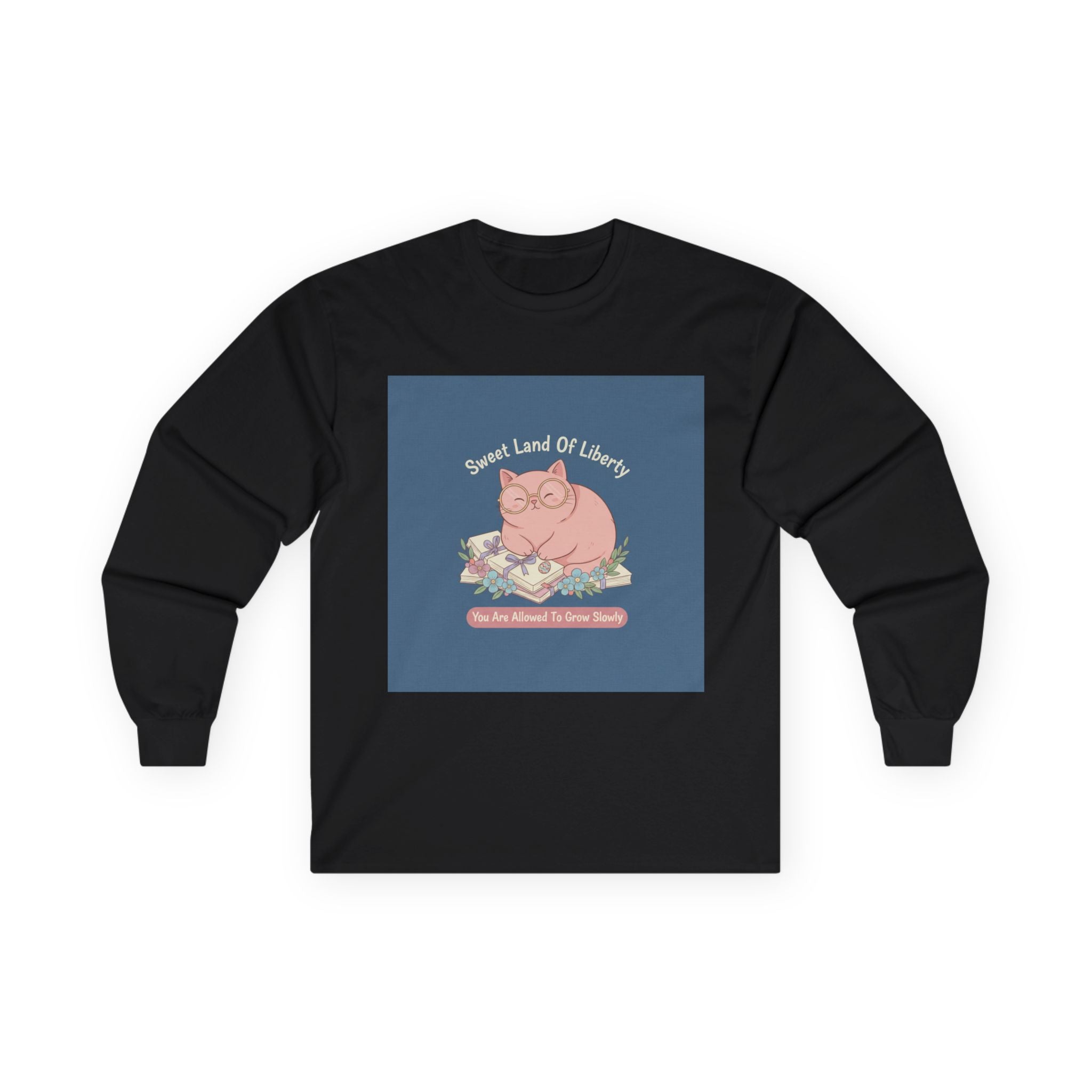 Cat Long Sleeve Tee – Sweet Land of Liberty