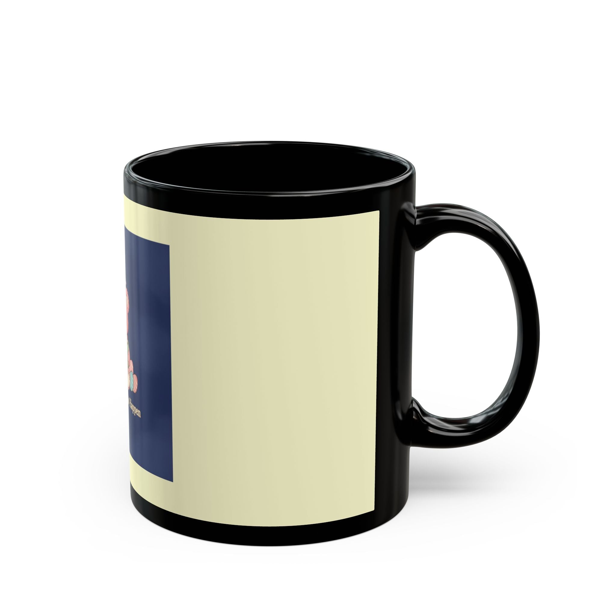 Bear Black Mug 11oz – Making My Dreams Happen