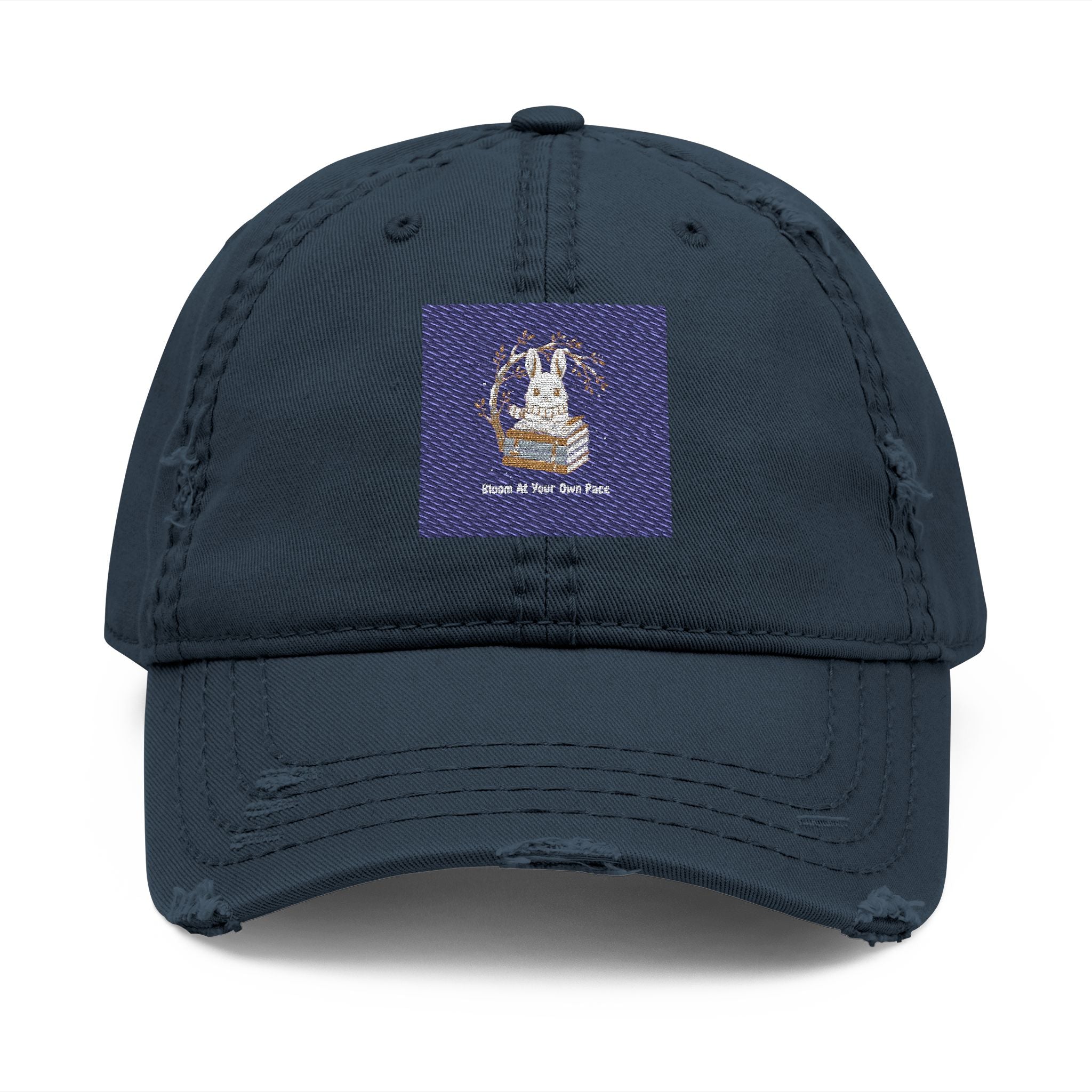 Rabbit Dad Hat – Bloom at Your Own Pace