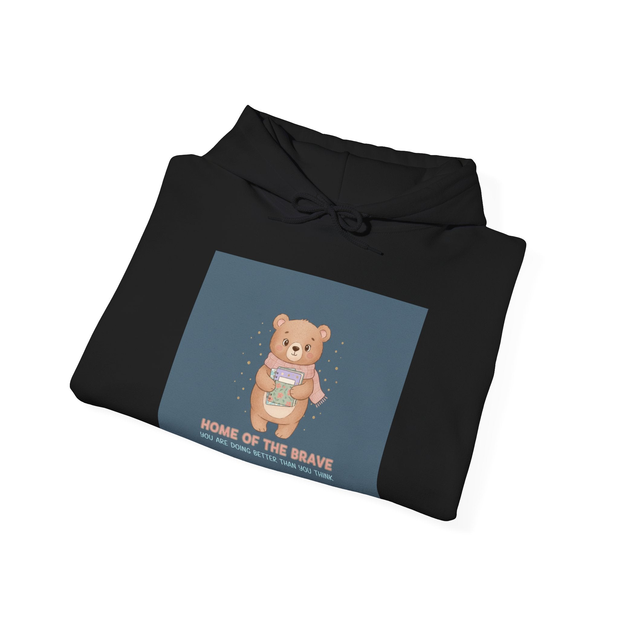 Bear Hoodie – Home of the Brave