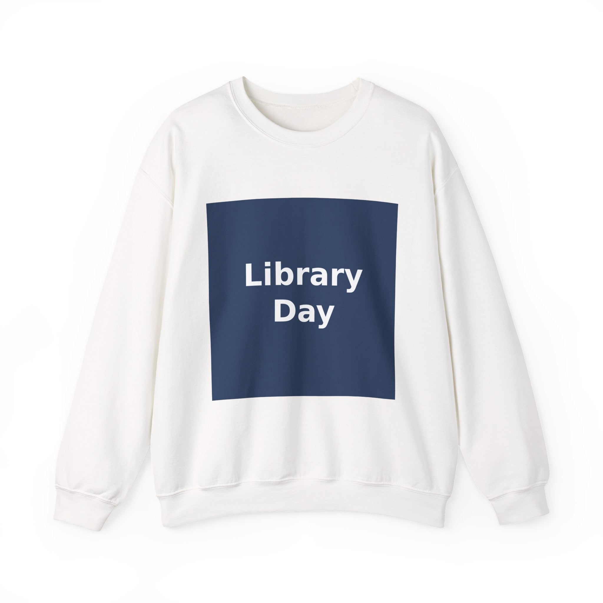 "Library Day" Black Cat Crewneck | College Girl Gift | Fashion | KayKay Classics