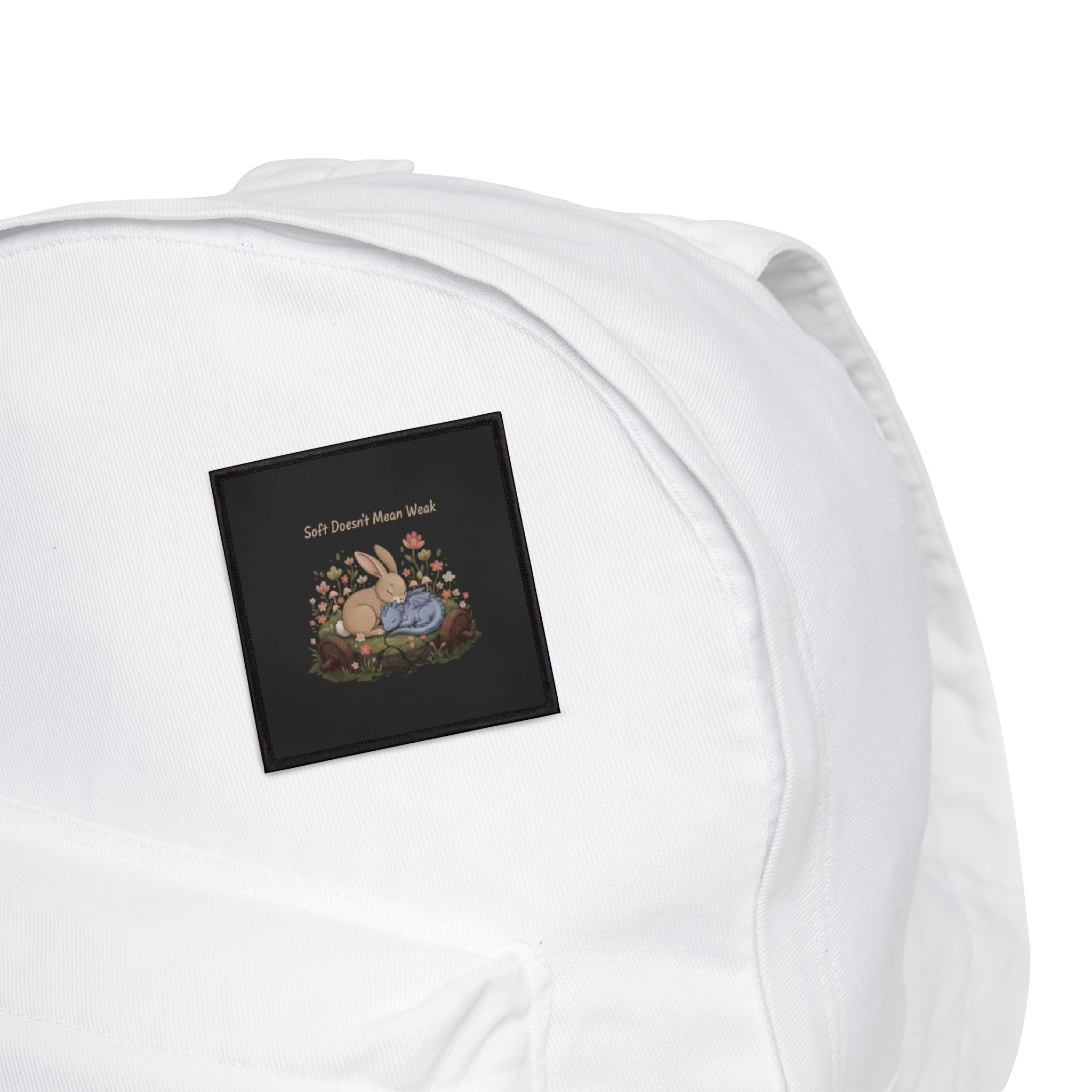 Dragon Iron-On Patch – Soft Doesnt Mean Weak