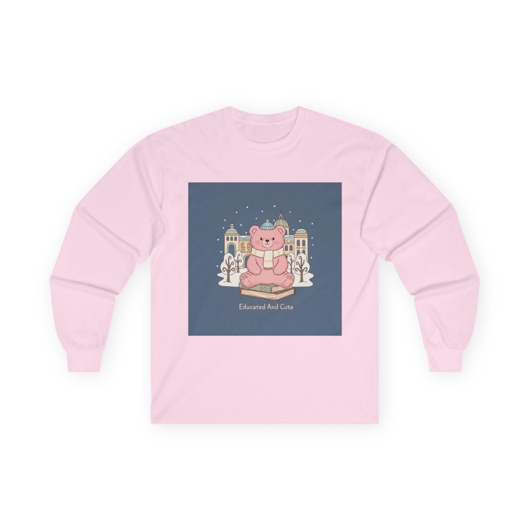 Bear Long Sleeve Tee – Educated and Cute