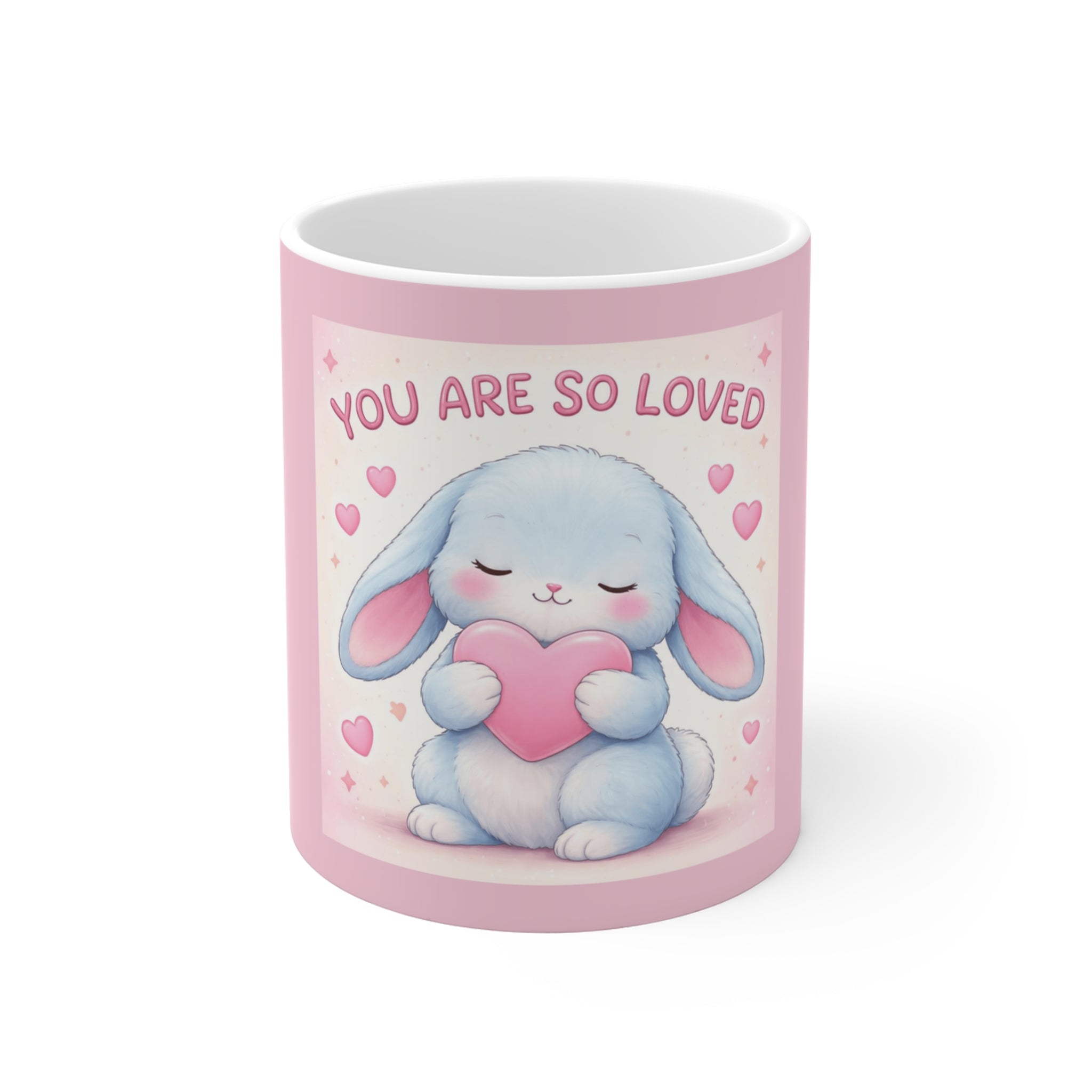 "YOU ARE SO LOVED" Black Cat Mug | Trendy Gift for Her | Drinkware | KayKay Classics