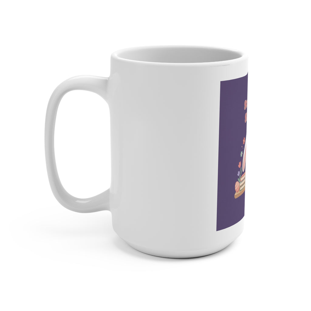 Bunny Mug 15oz – Study Now Slay Later