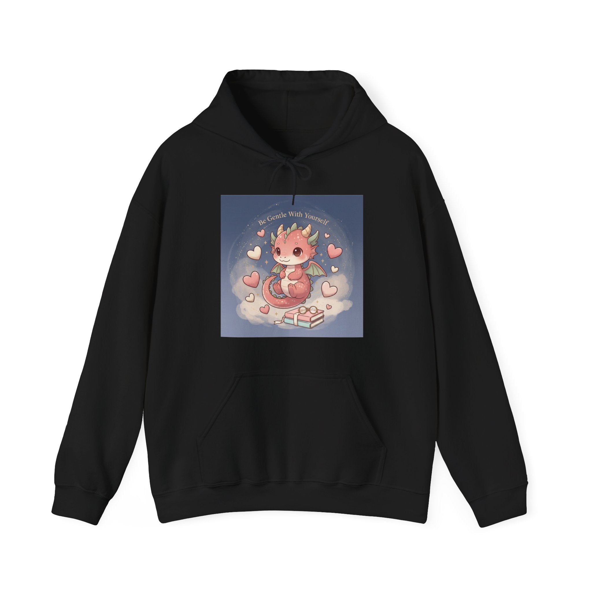 Cats With Glasses Hoodie – Be Gentle With Yourself