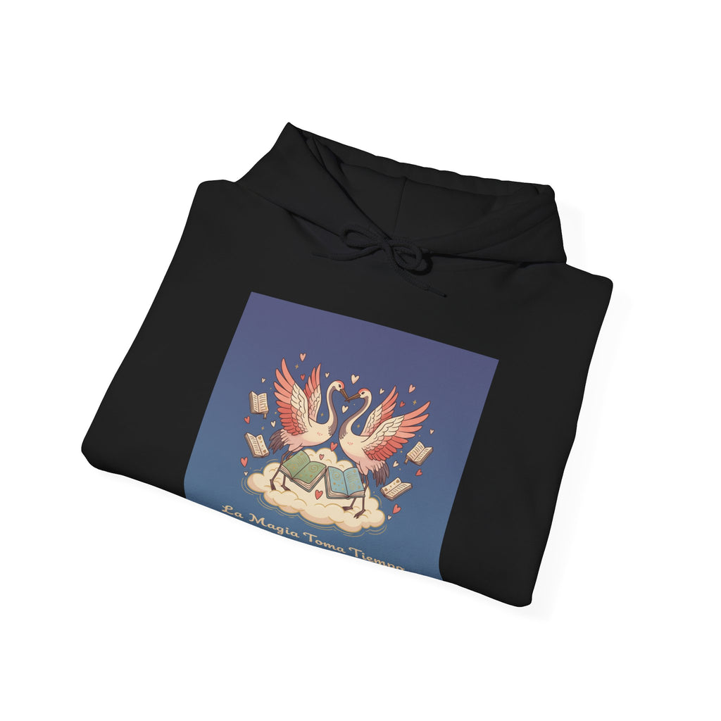 La Magia Toma Tiempo Flamingo Hoodie