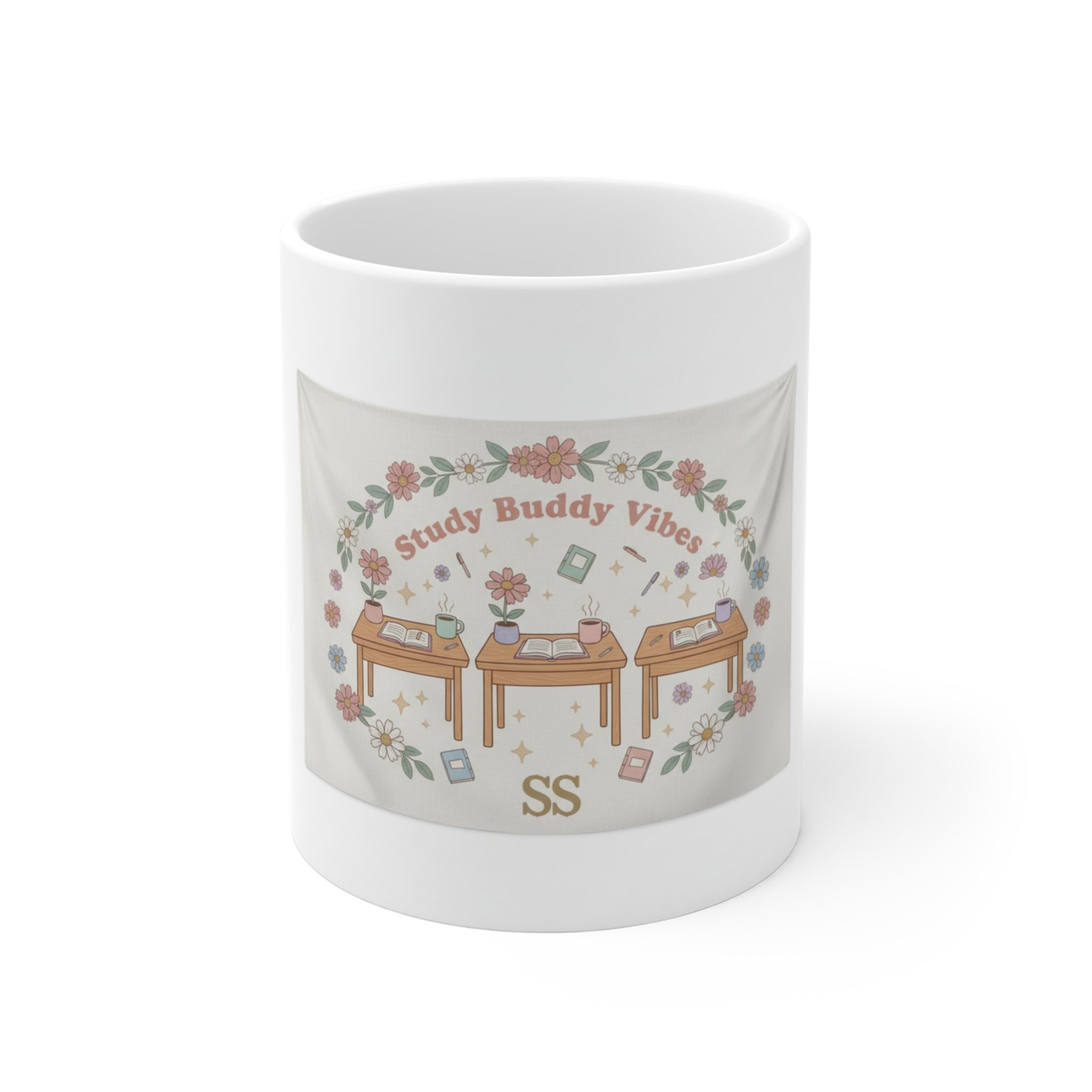 Study Buddy Vibes Mug 11oz