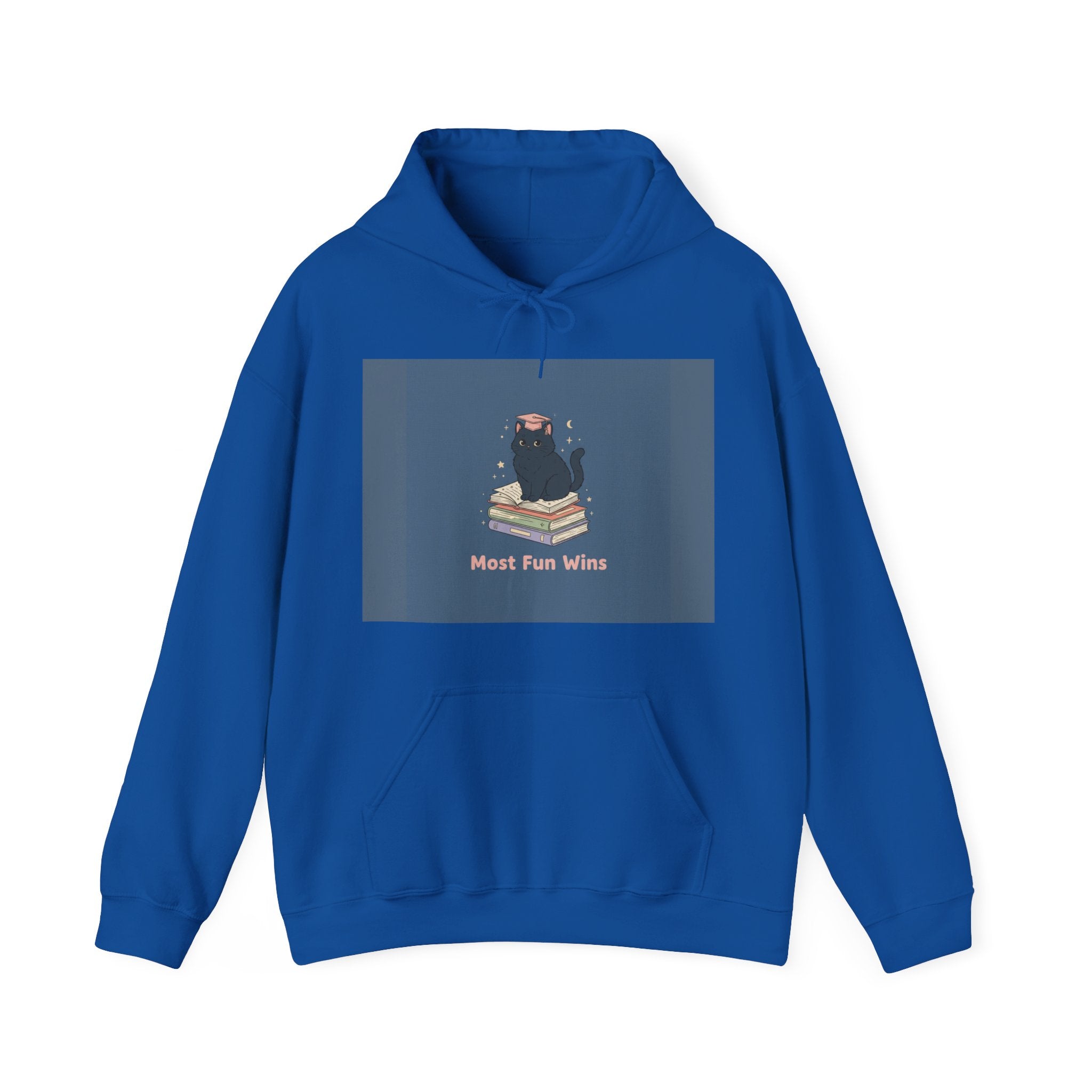 Black Cat Hoodie – Most Fun Wins