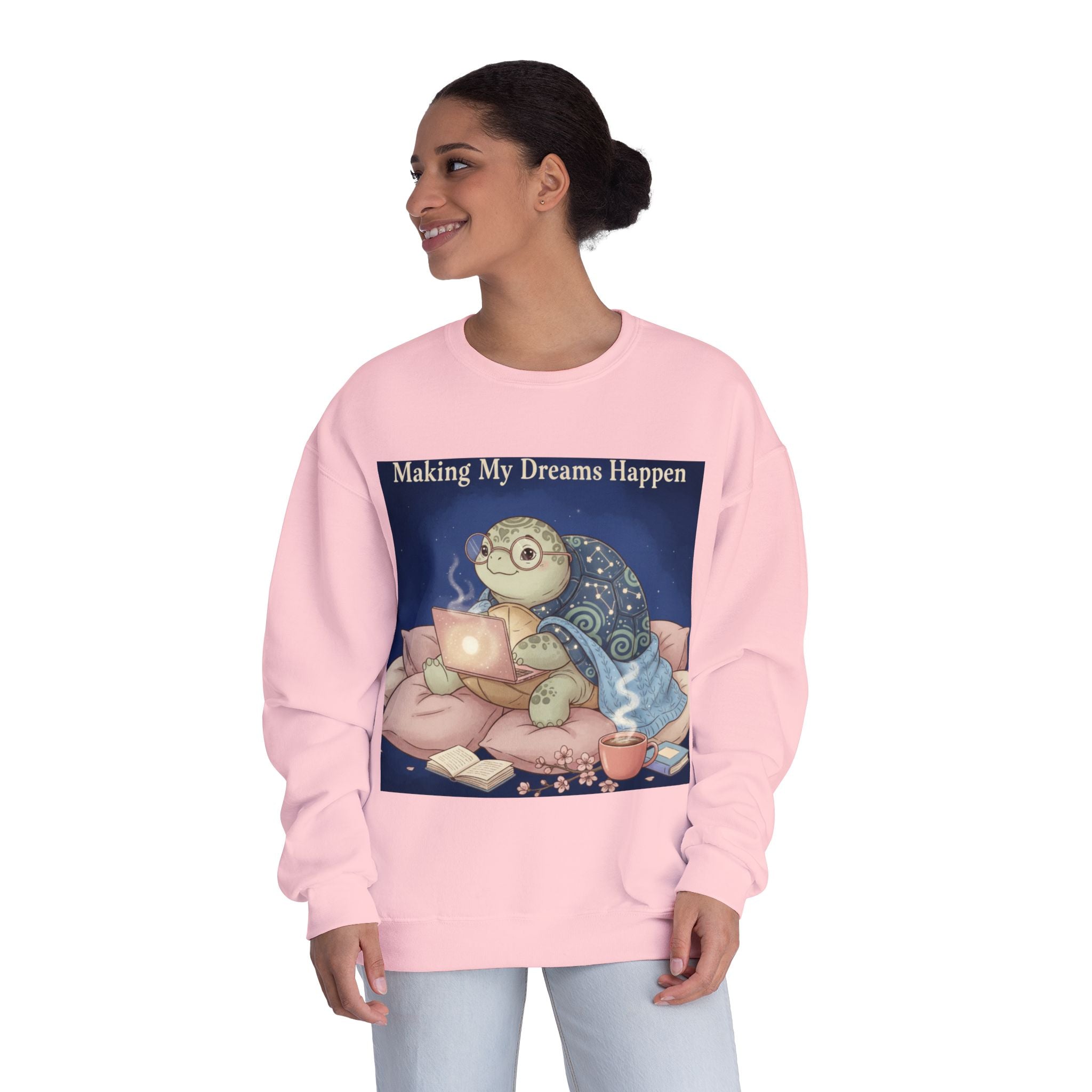Turtle Crewneck Sweatshirt – Making My Dreams Happen