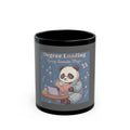 Panda Black Mug 11oz – Degree Loading Spring Semester Magic