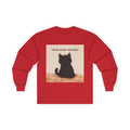 YOURE DOING YOUR BEST Cat Long Sleeve Tee