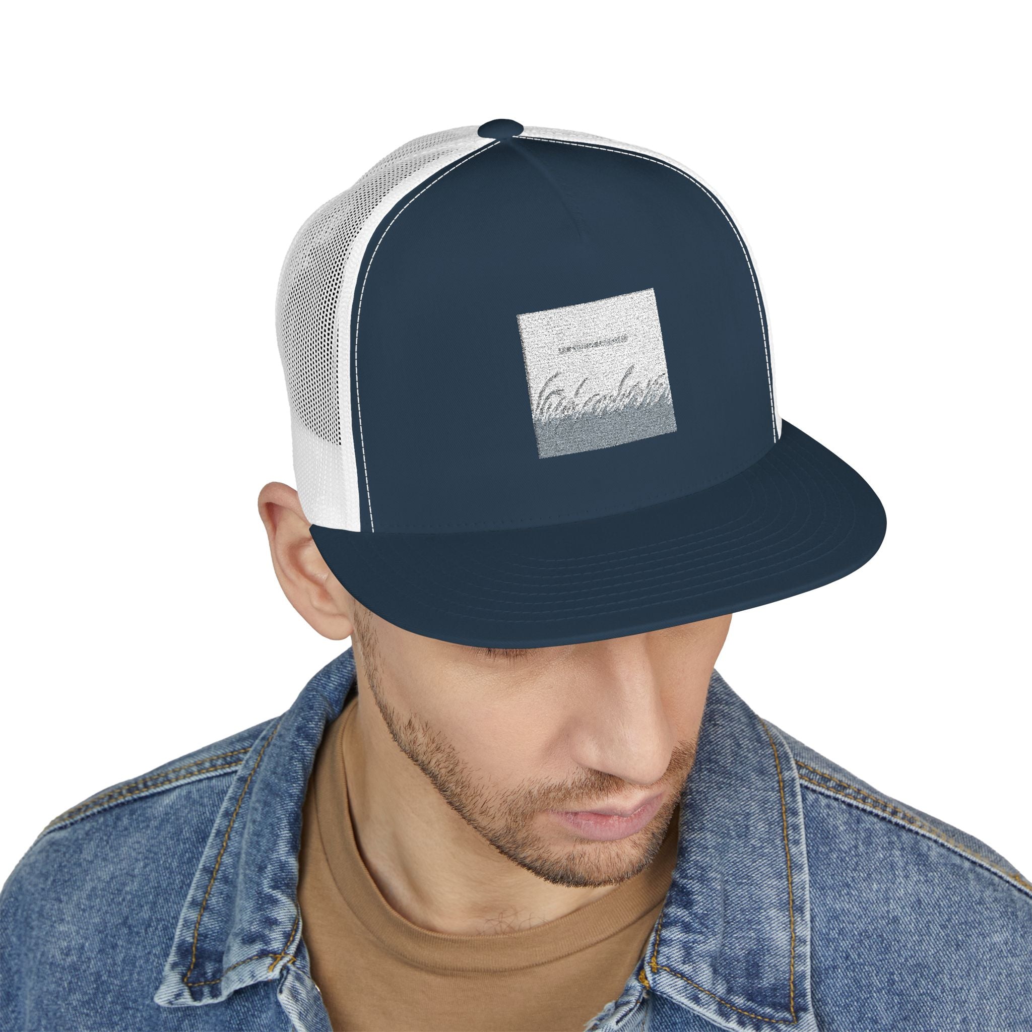 "LET THINGS UNFOLD" Black Cat Trucker Cap | College Girl Gift | Fashion | KayKay Classics