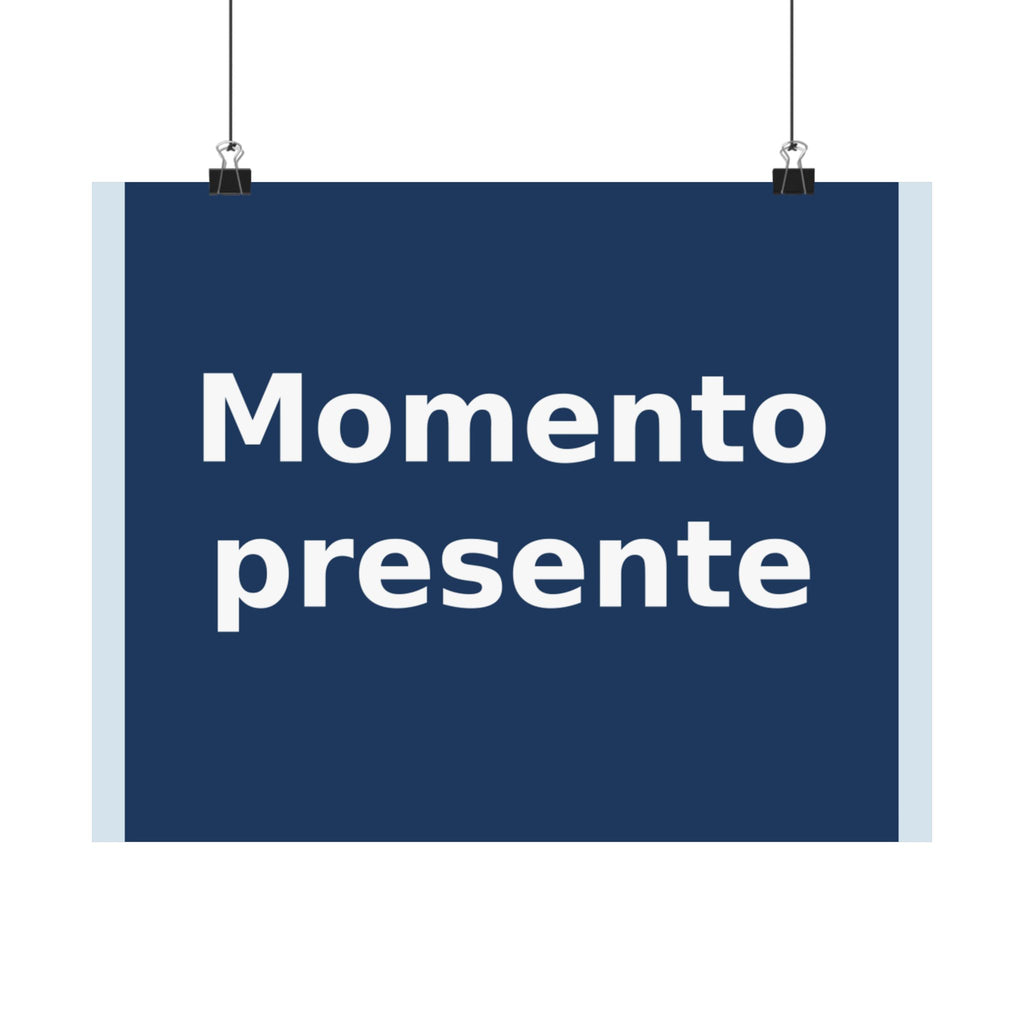 "Momento presente" Black Cat Poster | College Girl Gift | Fashion | KayKay Classics