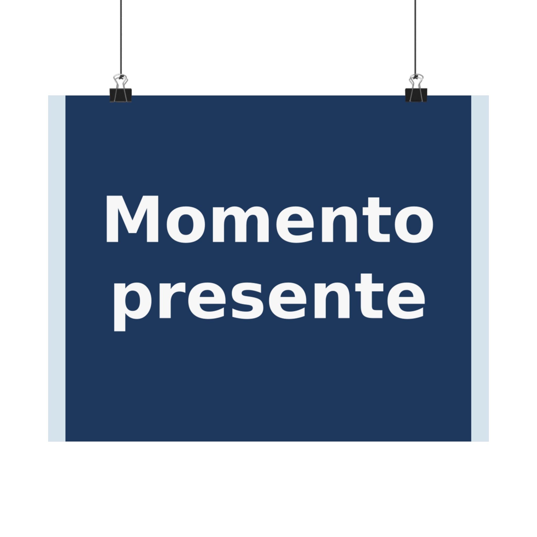 "Momento presente" Black Cat Poster | College Girl Gift | Fashion | KayKay Classics