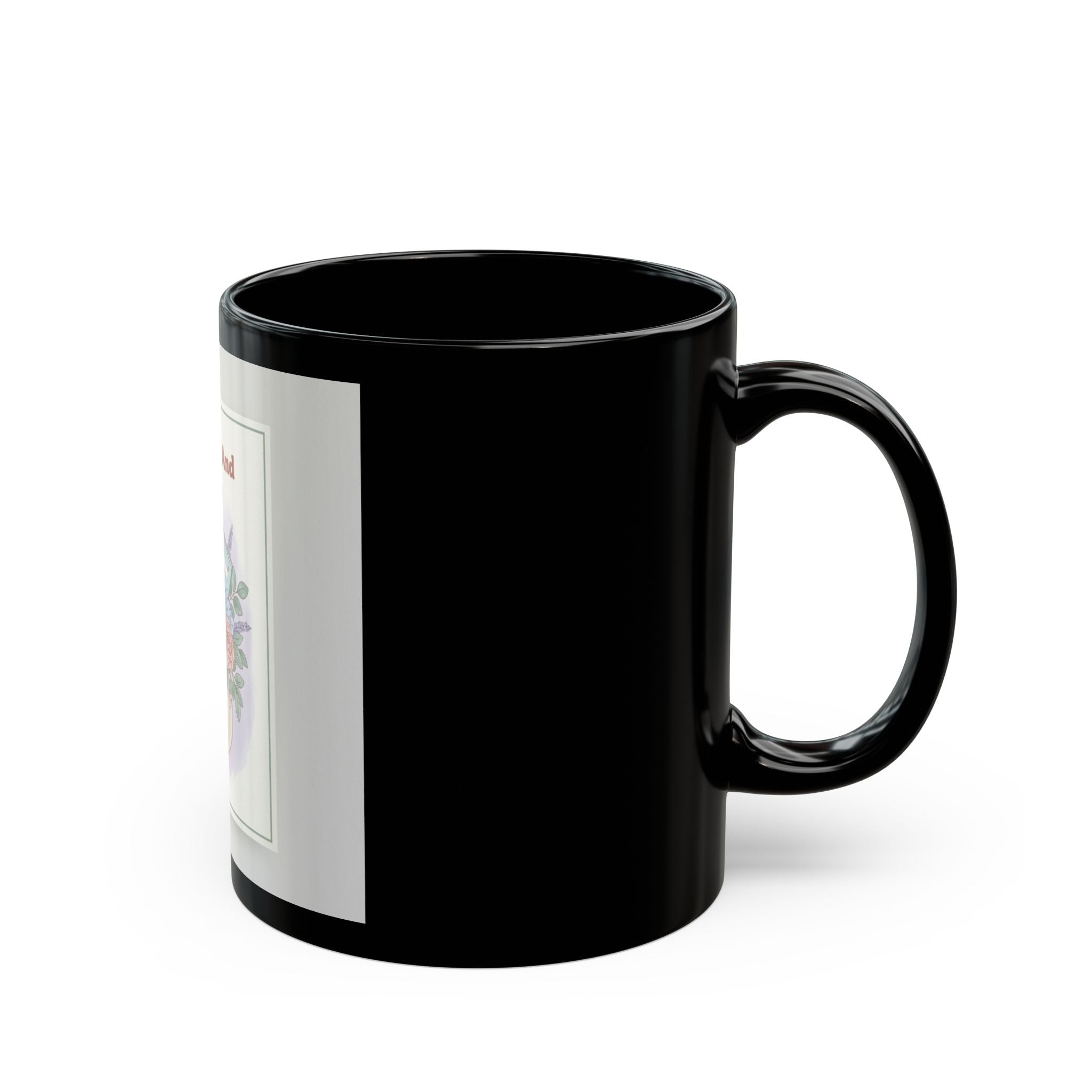 Educated And Cute Black Mug 11oz