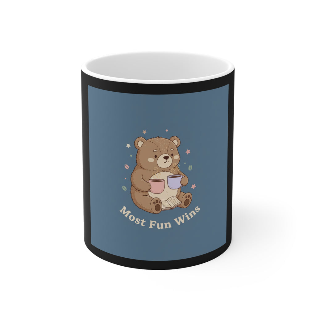 Bear Mug 11oz – Most Fun Wins