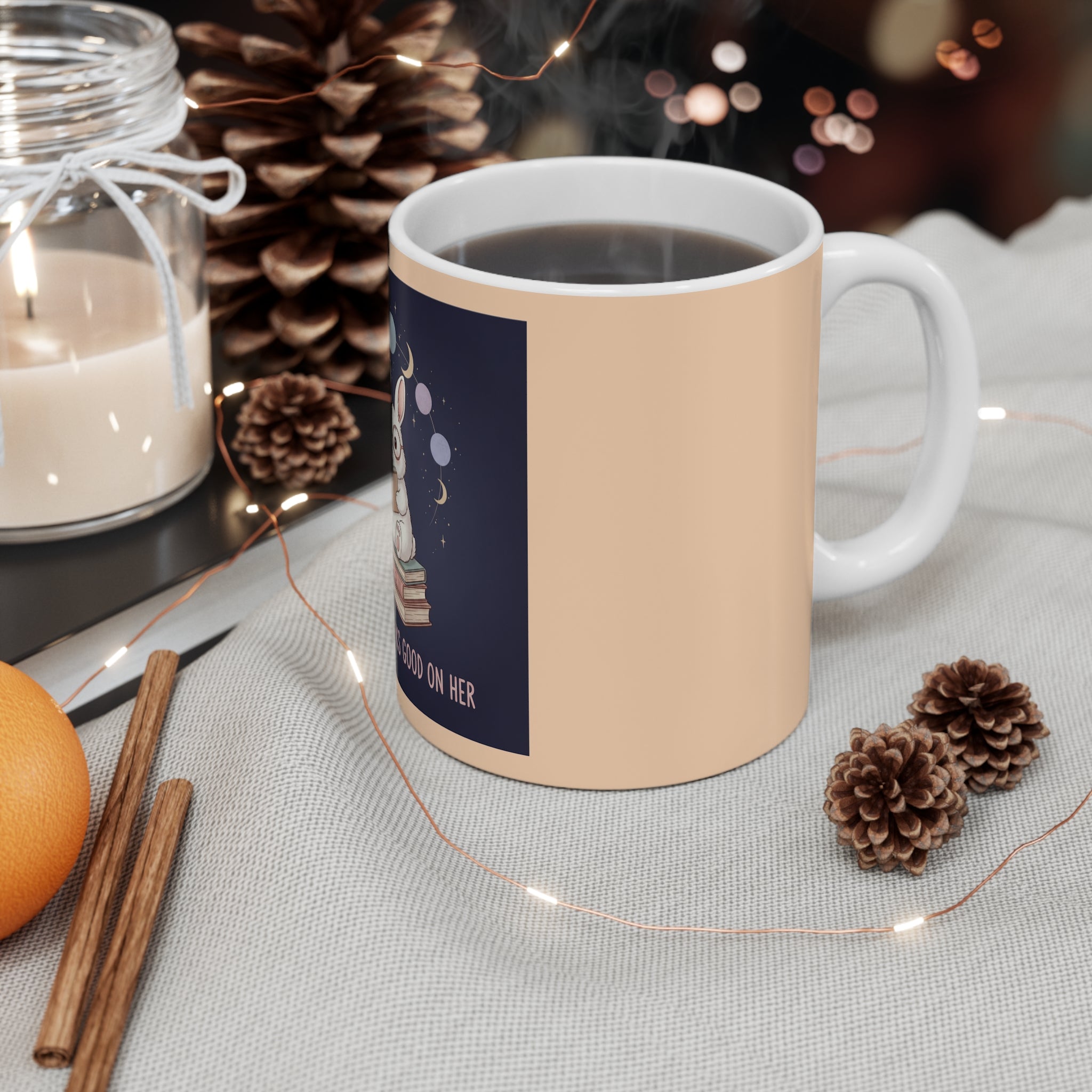 Bunny Mug 11oz – Freedom Looks Good on Her