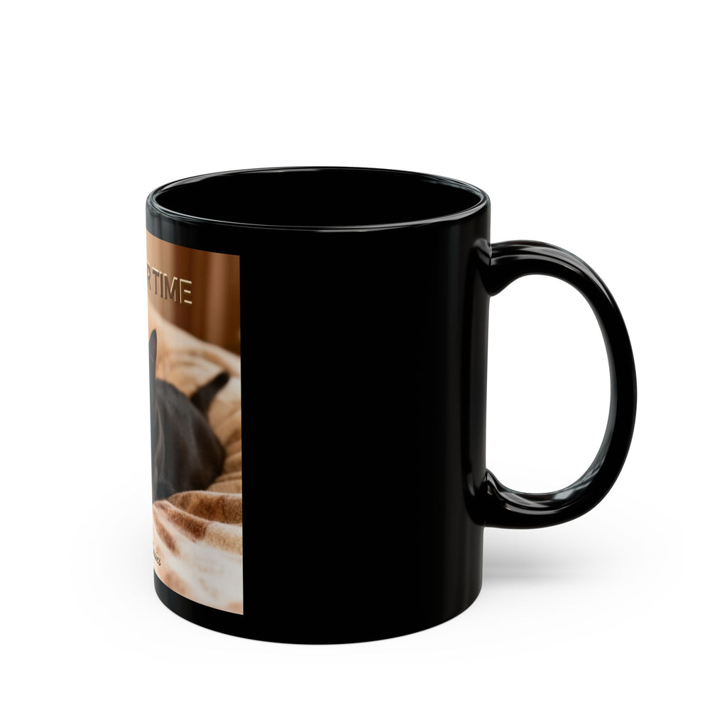 TAKE YOUR TIME Black Mug 11oz