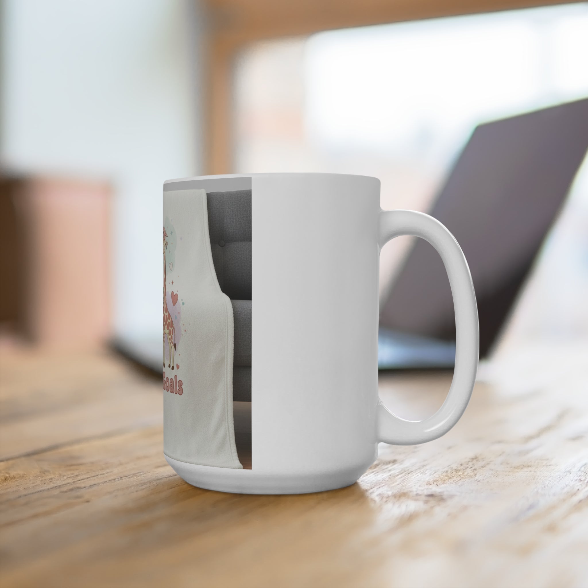 Goals On Goals Giraffe Mug 15oz