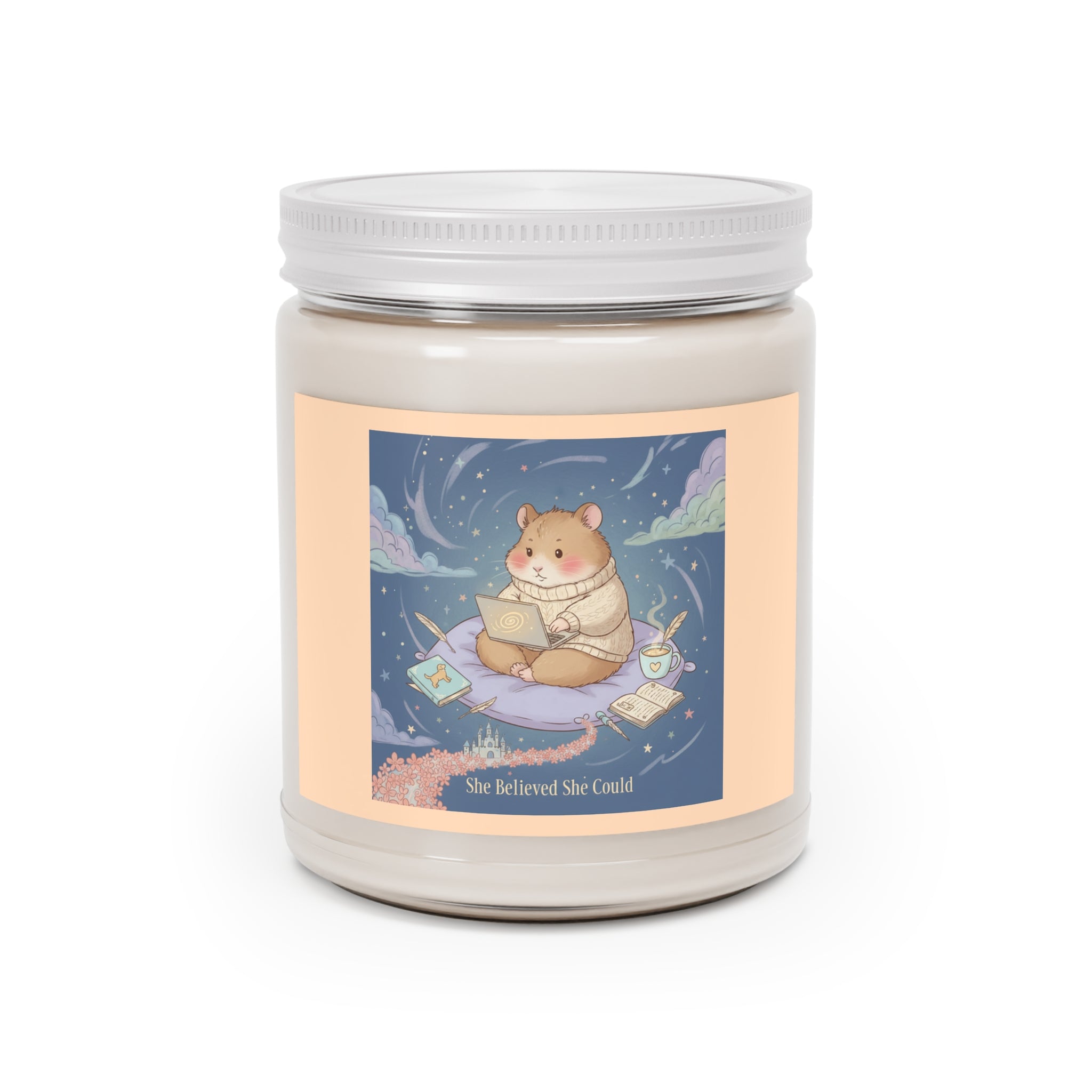 She Believed She Could Hamster Scented Candle