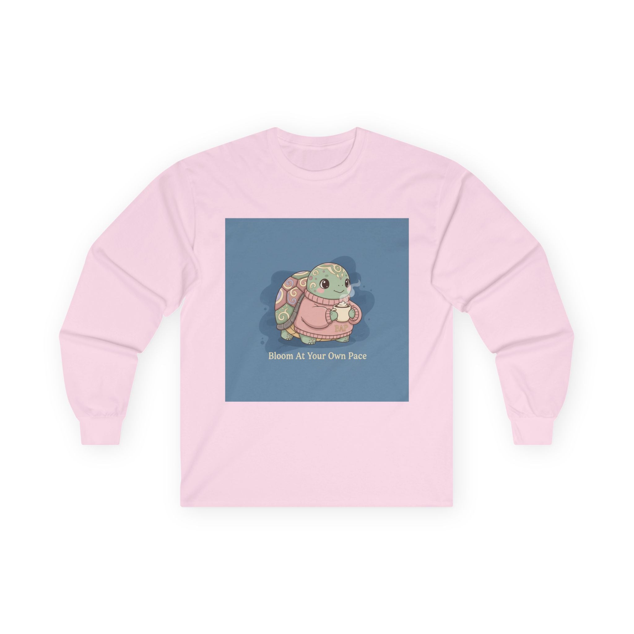 Kitsune Long Sleeve Tee – Bloom at Your Own Pace