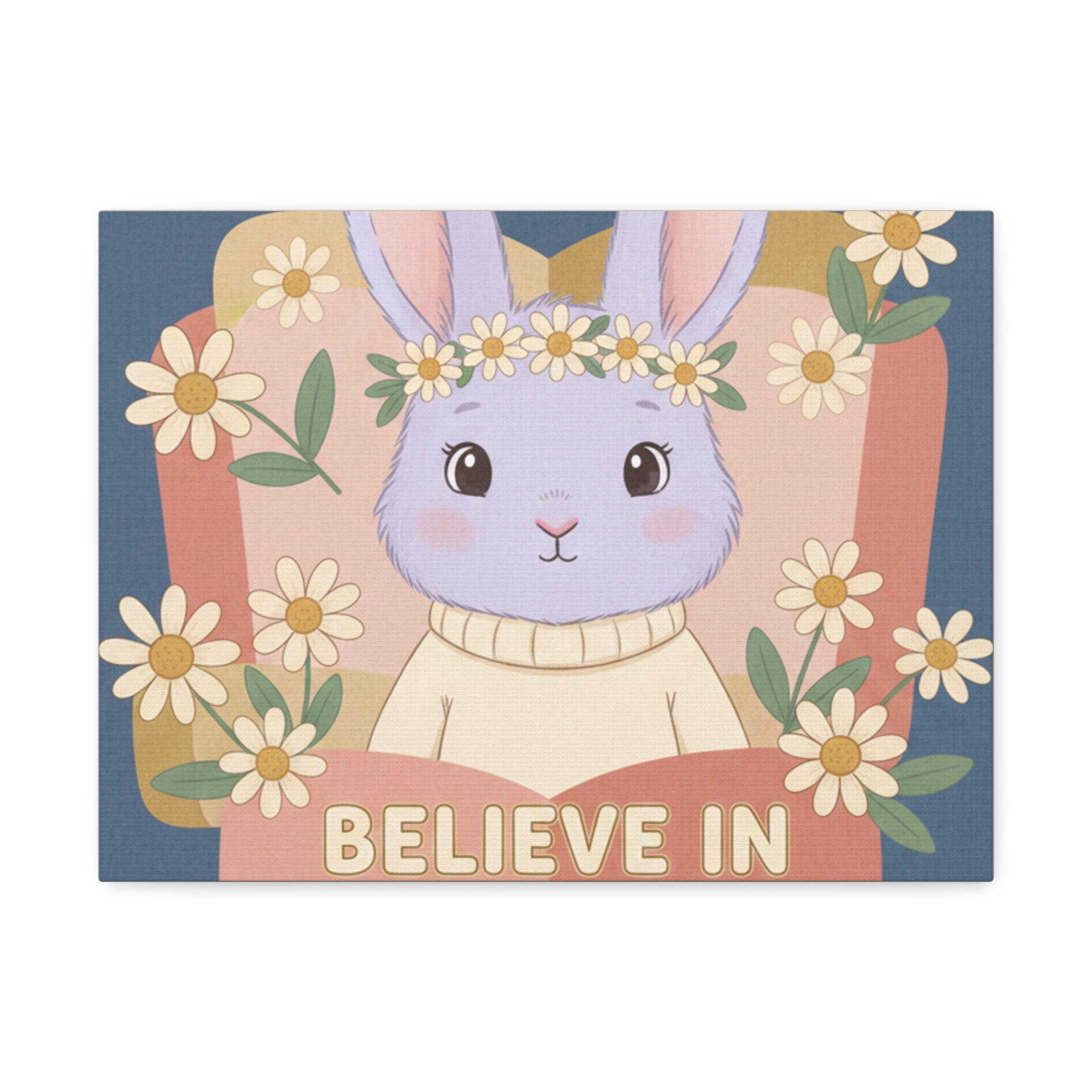 Bunny Canvas Print – Believe in Your Magic