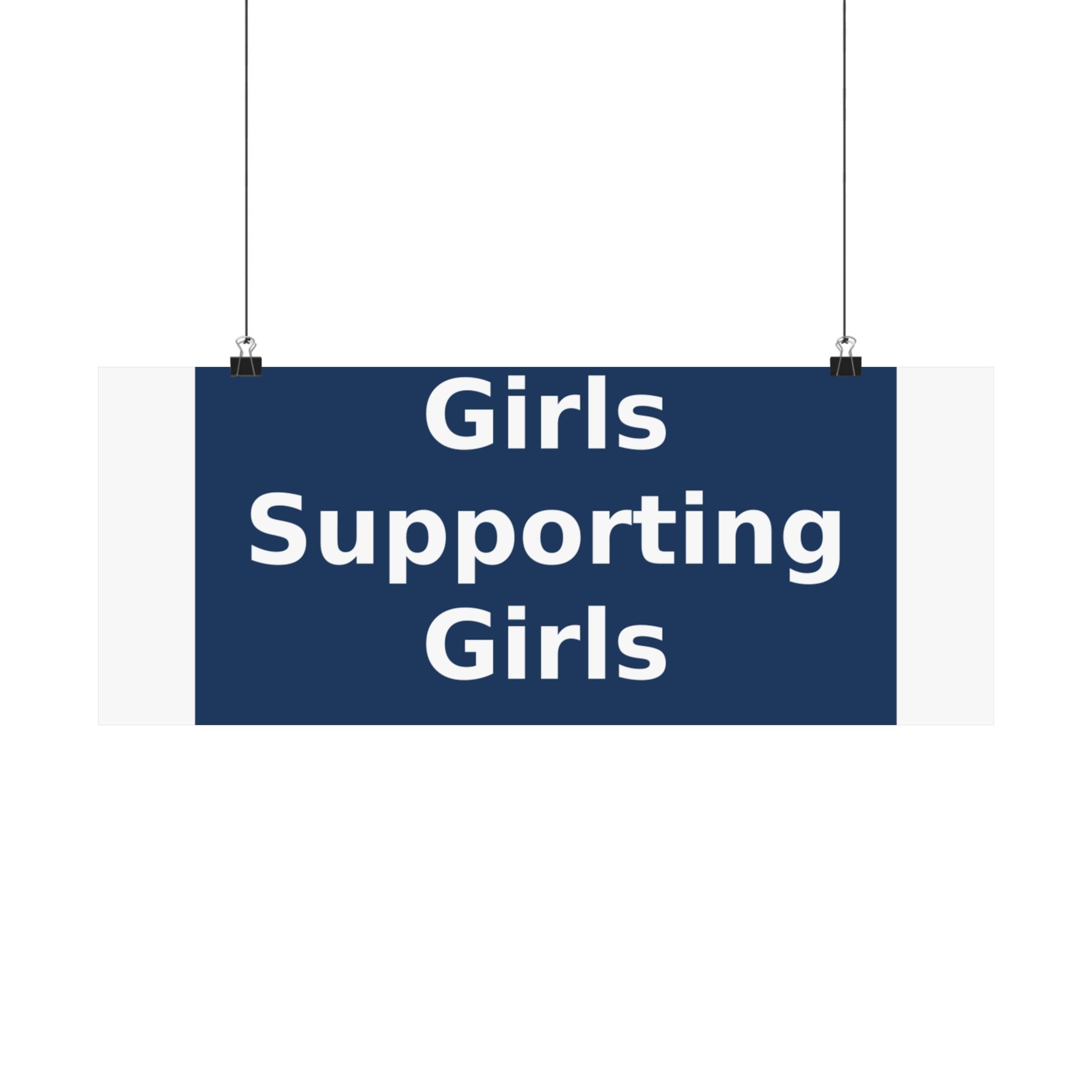 Girls Supporting Girls - KayKay Poster
