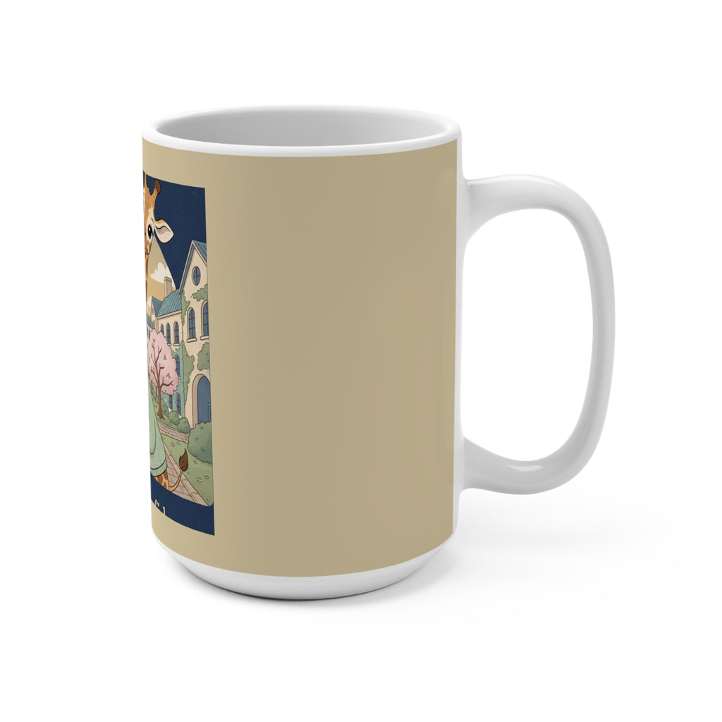 Giraffes Mug 15oz – Coffee and Confidence