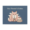 Kitsune Canvas Print – Your Potential is Endless