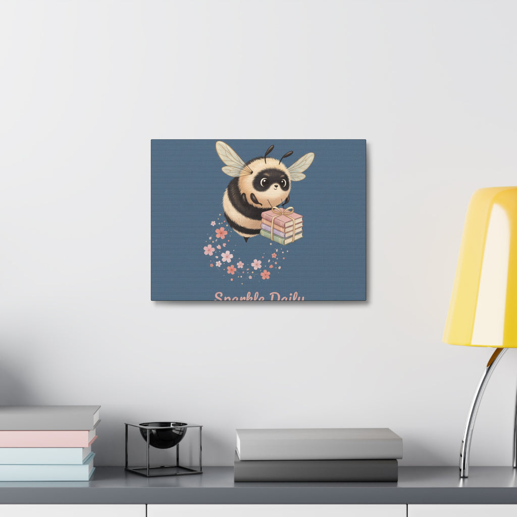 Bee Canvas Print – Sparkle Daily