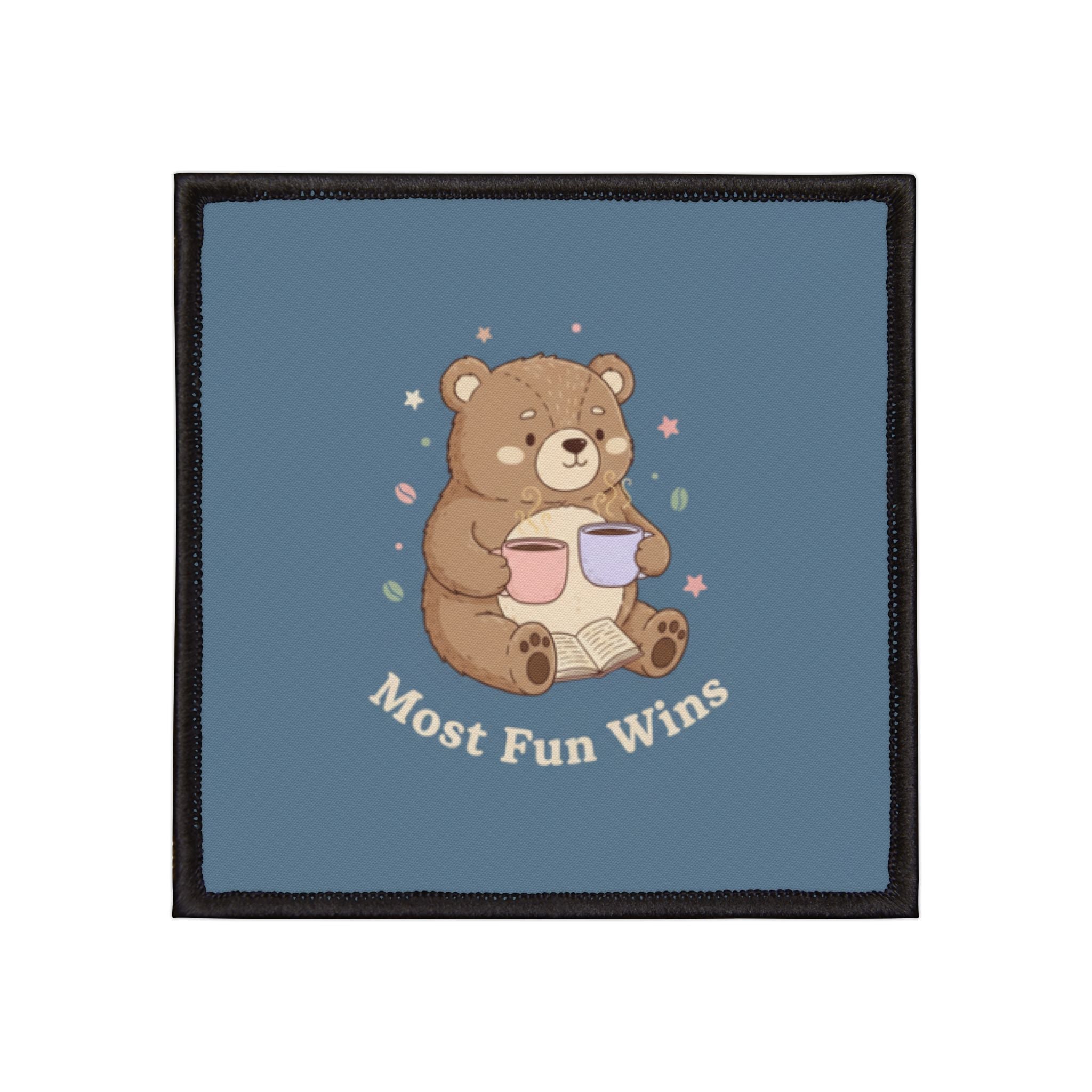 Bear Iron-On Patch – Most Fun Wins