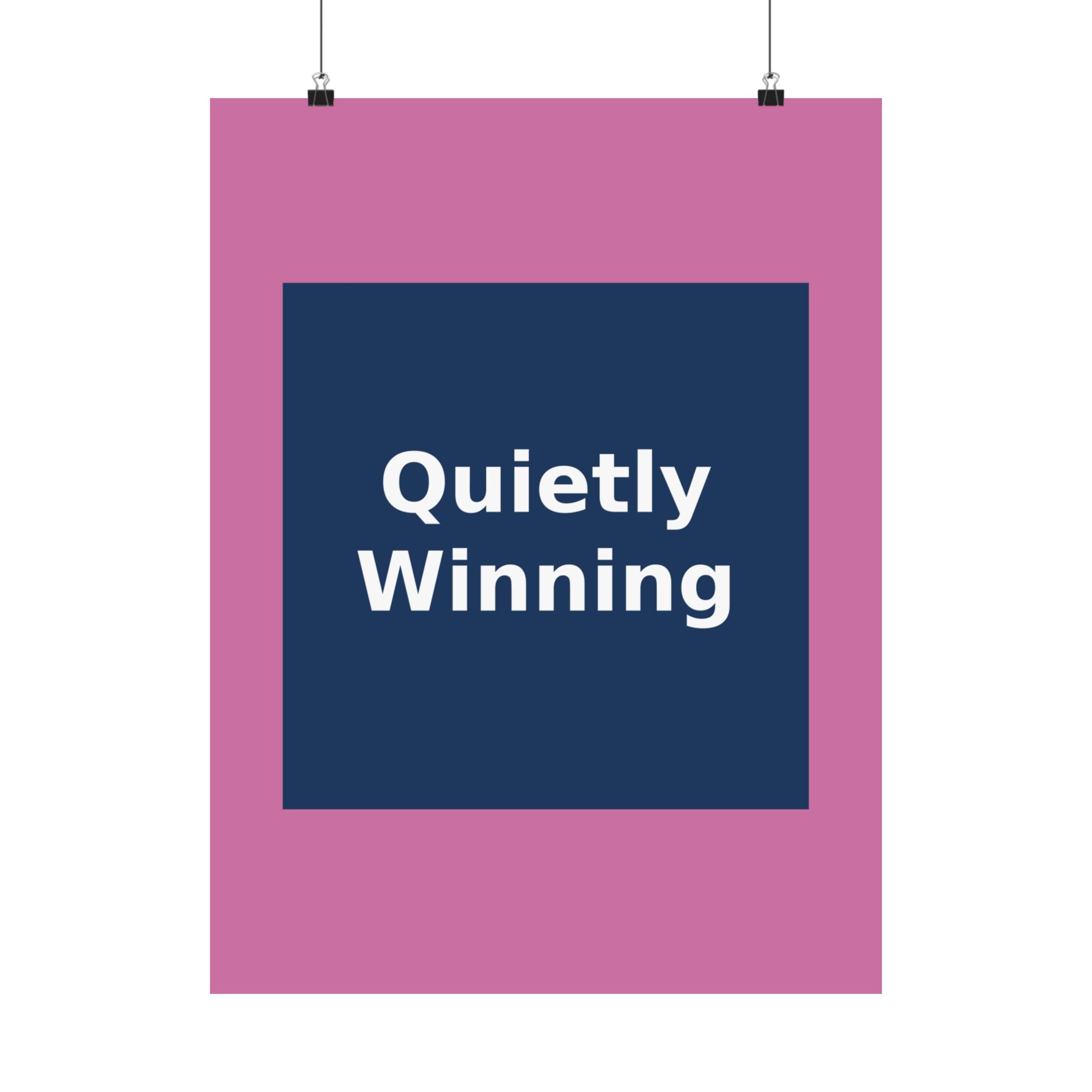 Quietly Winning - KayKay Poster