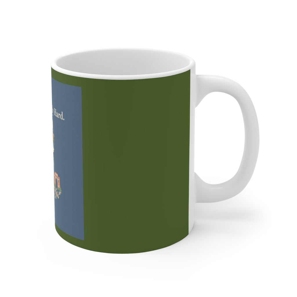 Fox Mug 11oz – Dream Big, Study Hard