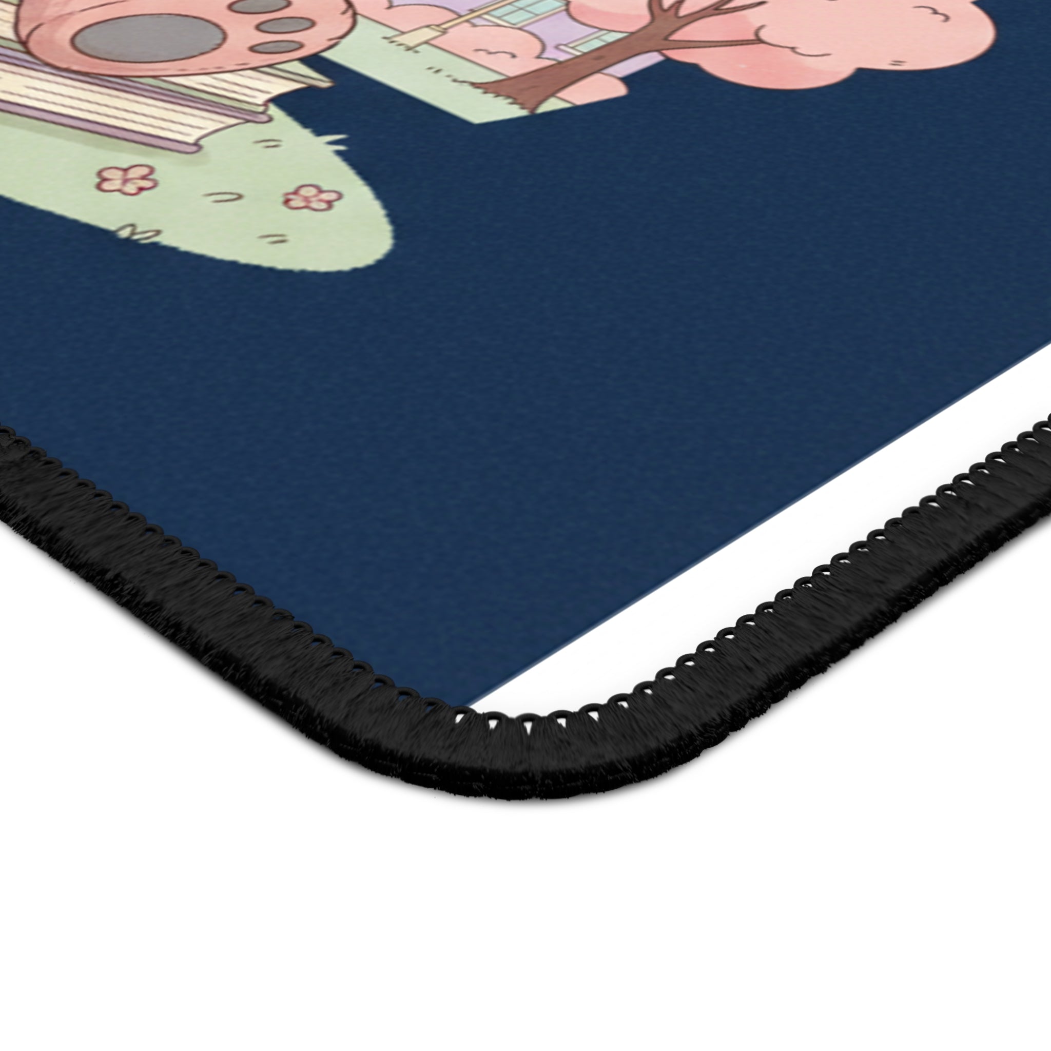 Bear Mouse Pad – Bloom at Your Own Pace