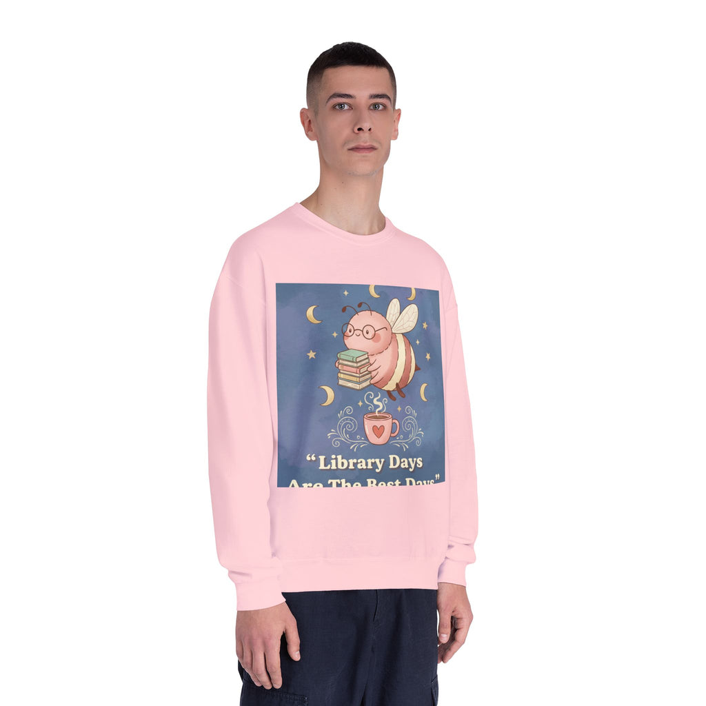 Bee Crewneck Sweatshirt – Library Days Are the Best Days